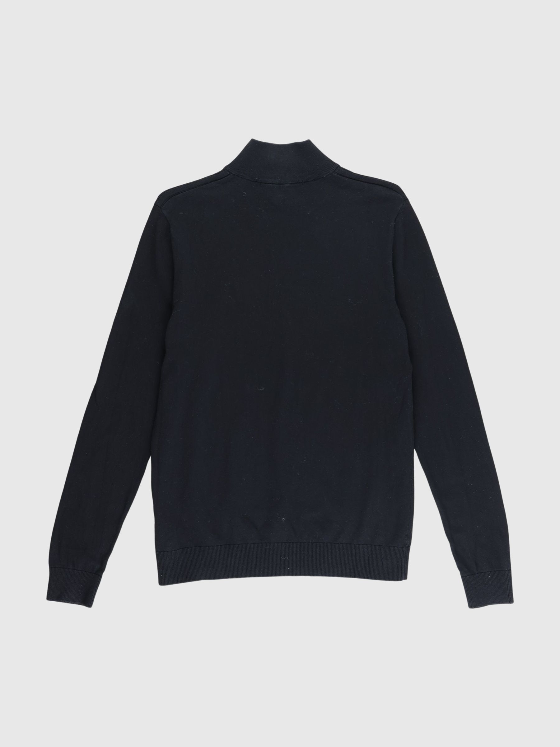 HALF-ZIP KNITTED JUMPER