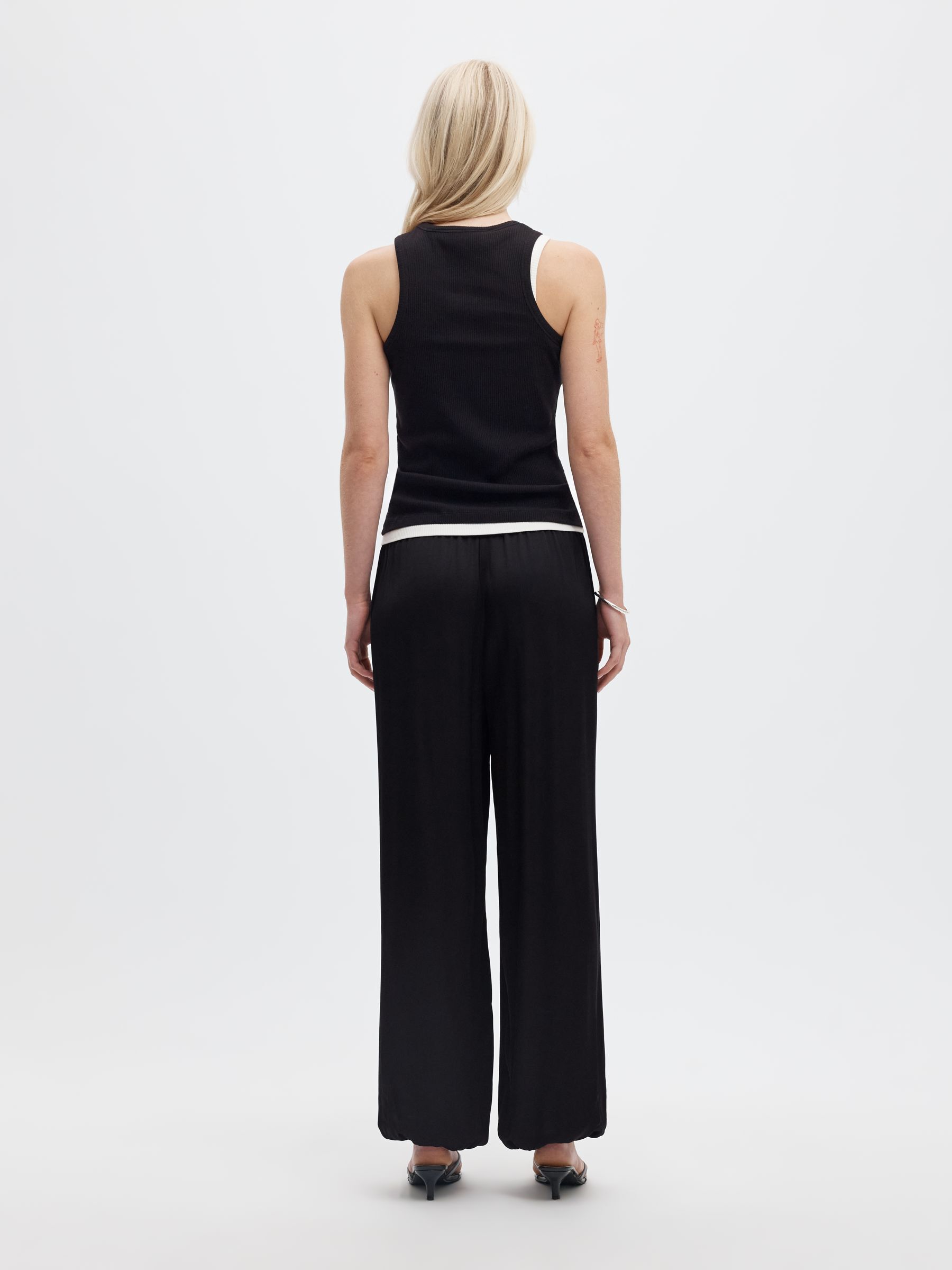 VISCOSE BALLOON FIT TROUSERS