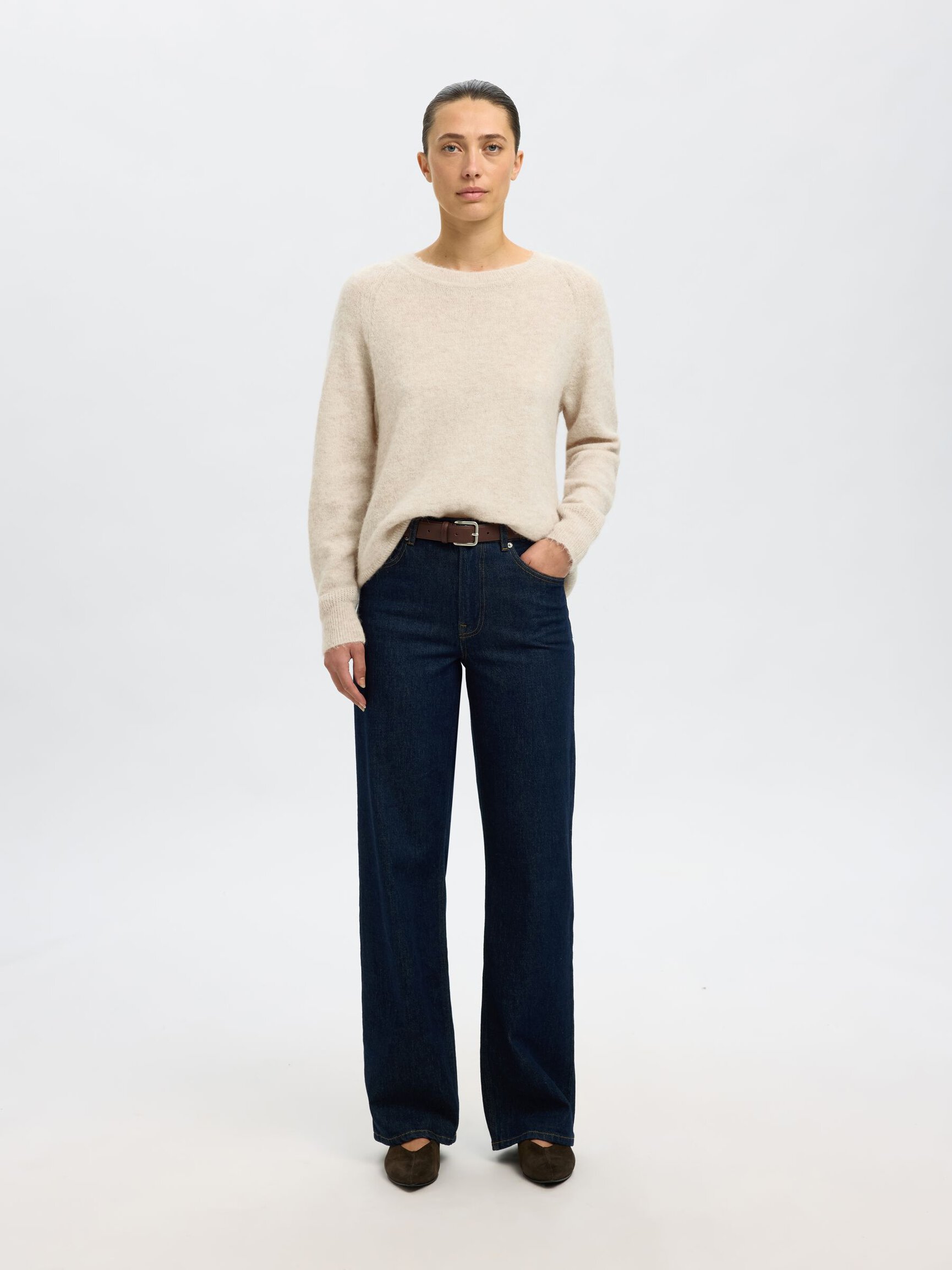 WOOL BLEND JUMPER