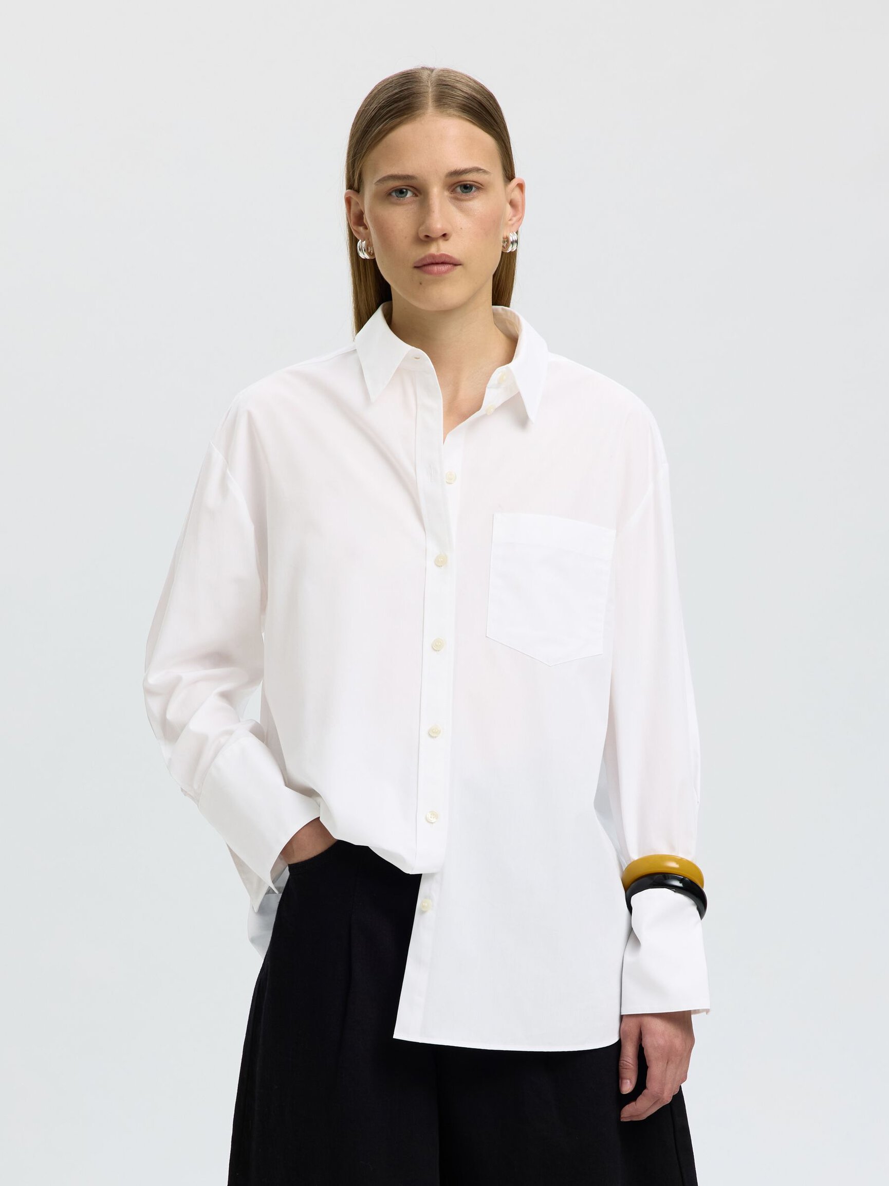 COTTON OVERSIZED SHIRT
