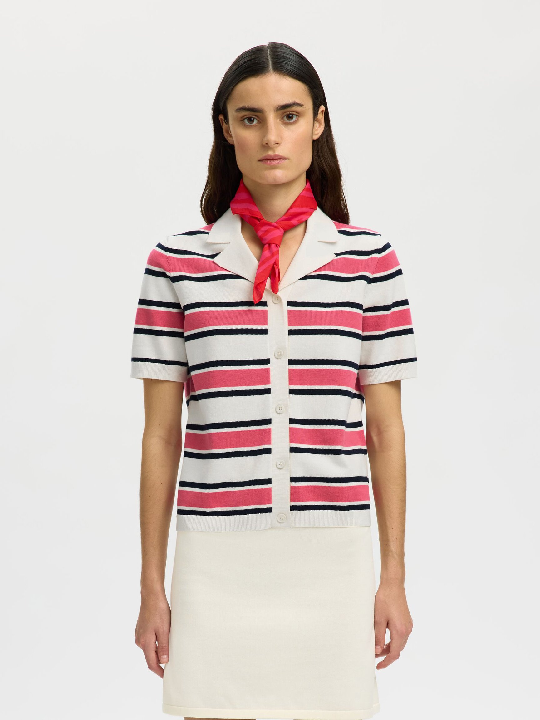 MANGAS CORTAS CAMISETA DE POLO DE PUNTO