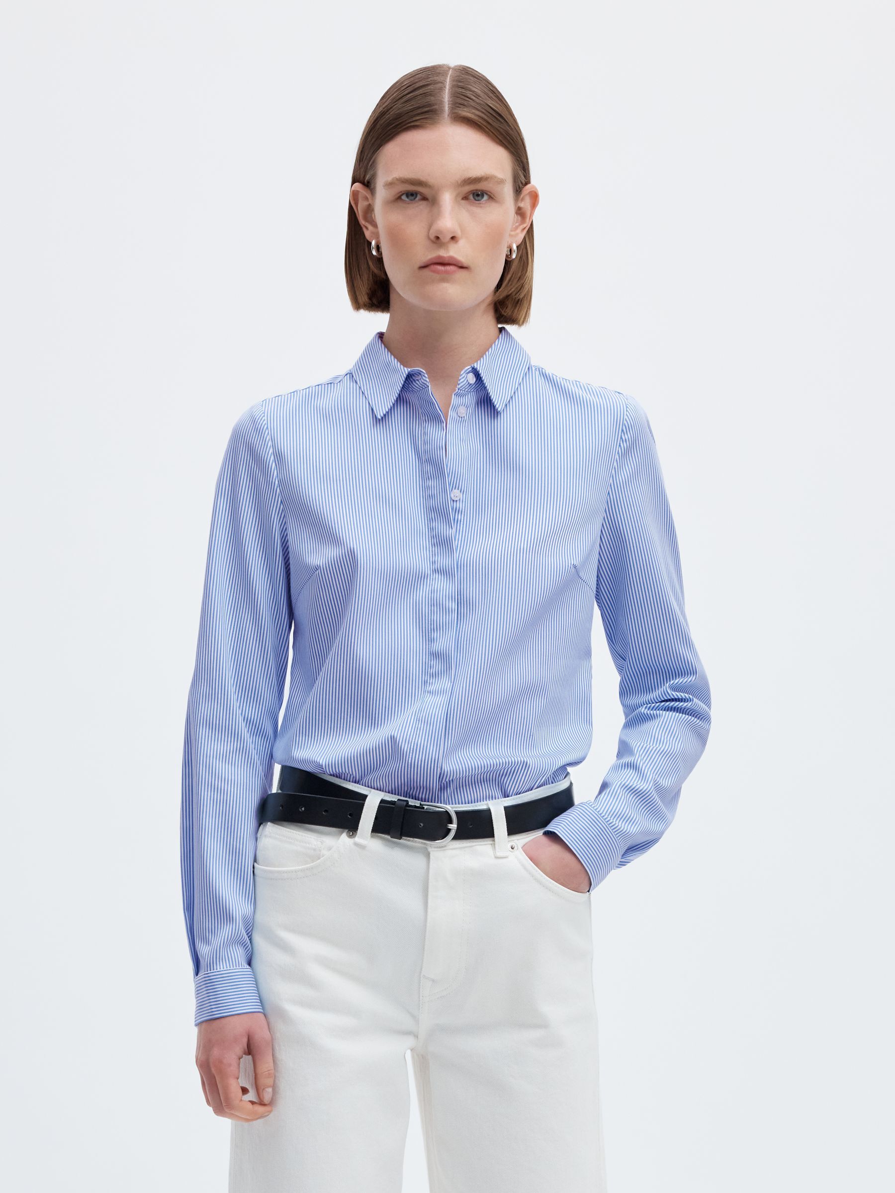 FITTED STRIPED SHIRT