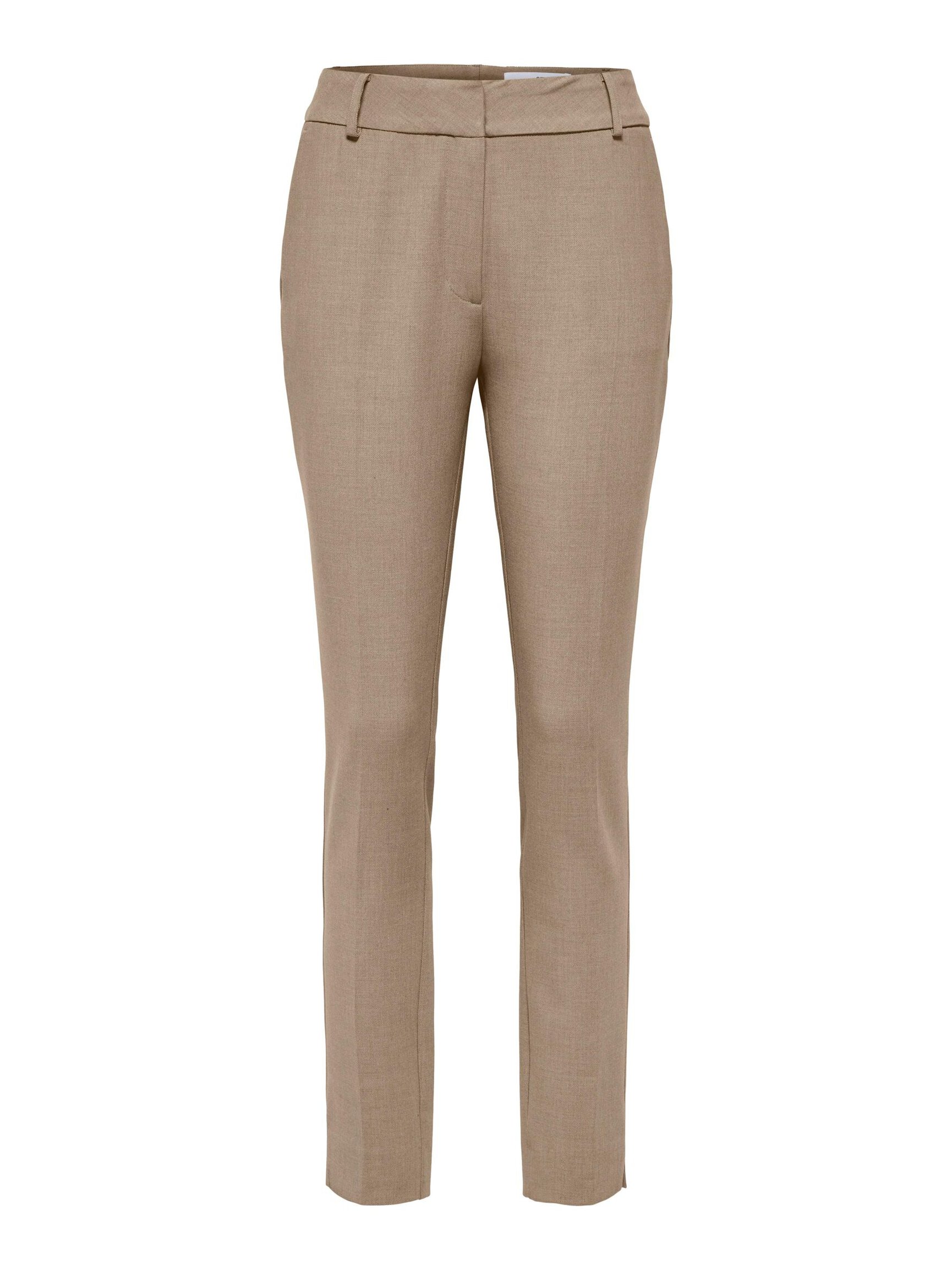 VISCOSE BLEND TROUSERS