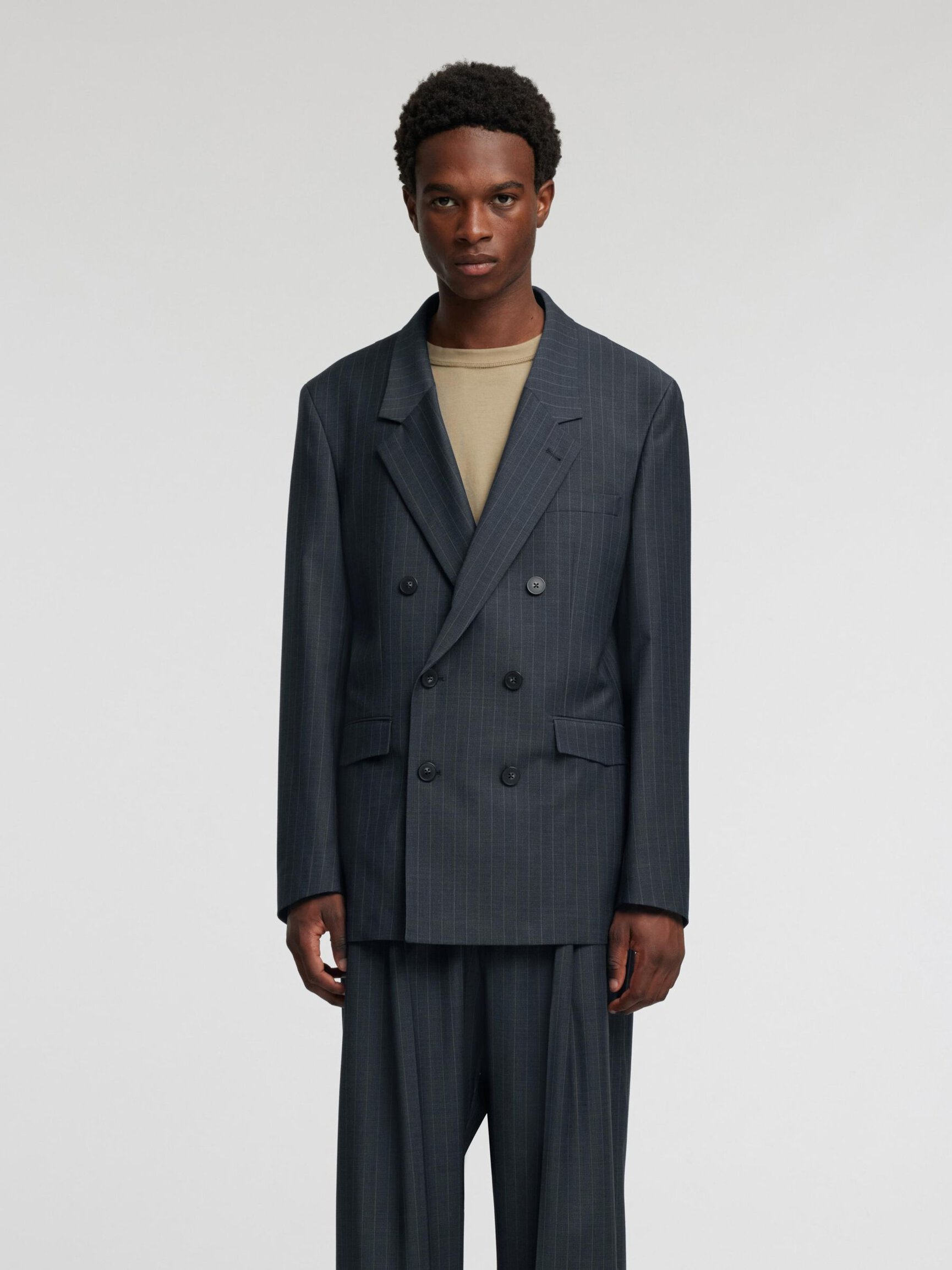 RELAXED FIT DOBBELTRADET BLAZER