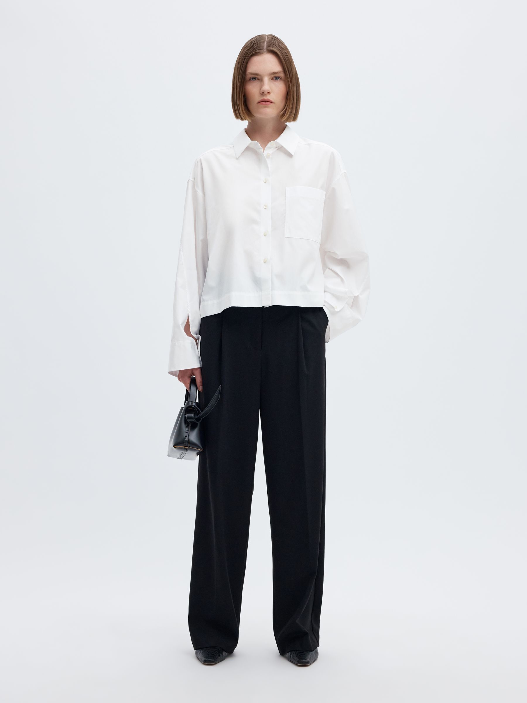CROP-BLUSE
