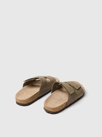 SUÈDE SLIPPERS, Grape Leaf, highres