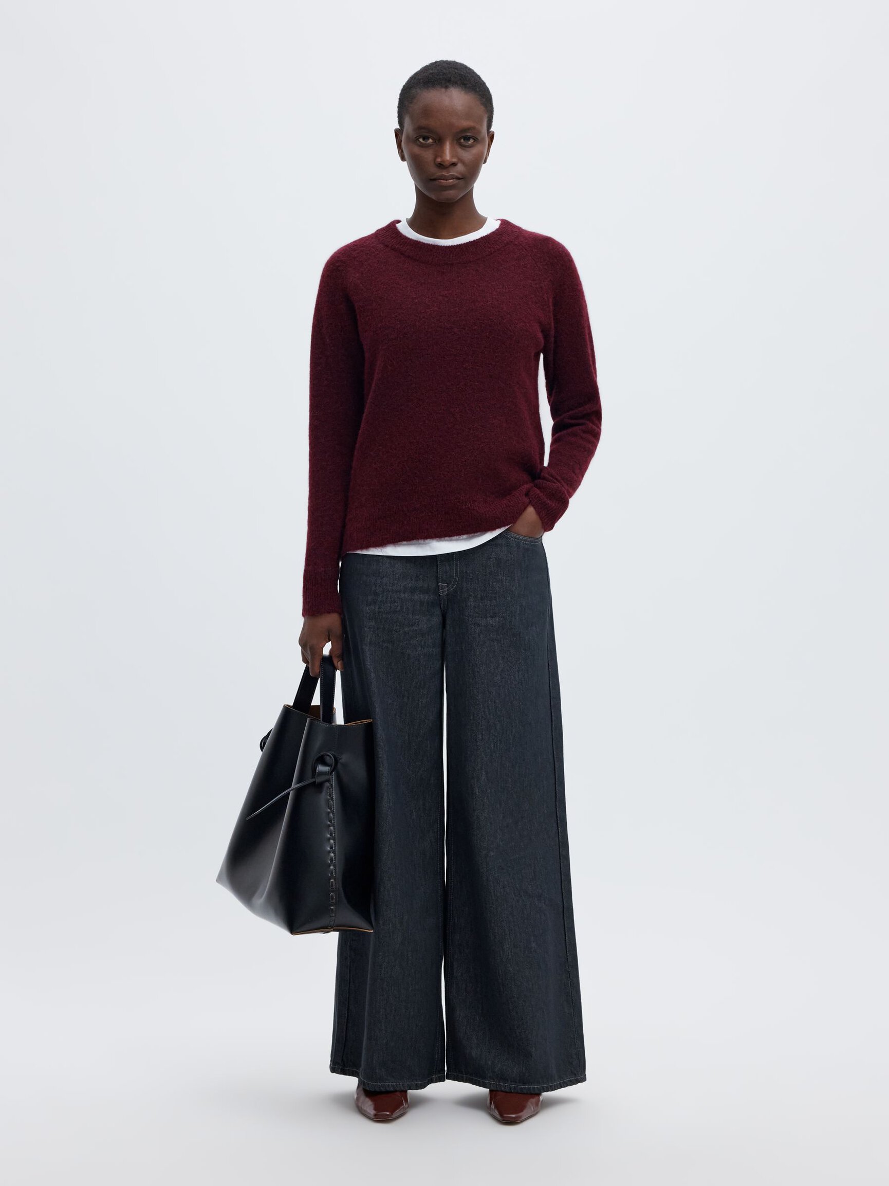 WOOL BLEND JUMPER