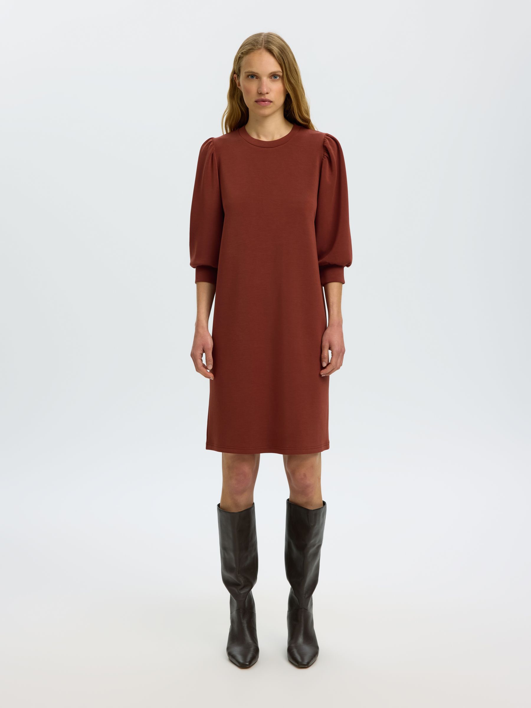 MINI SWEATSHIRT DRESS