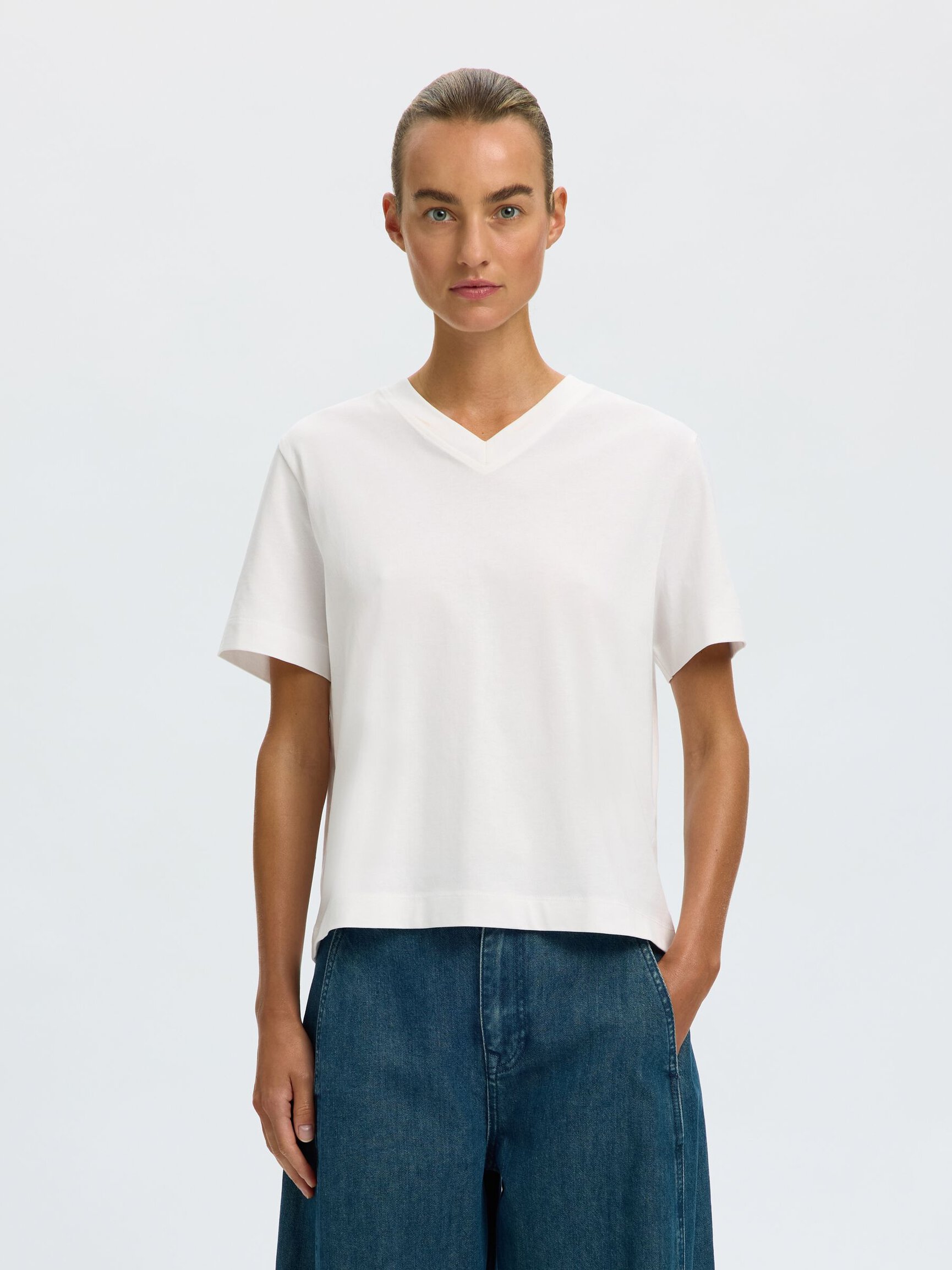 BOXY FIT COTTON T-SHIRT