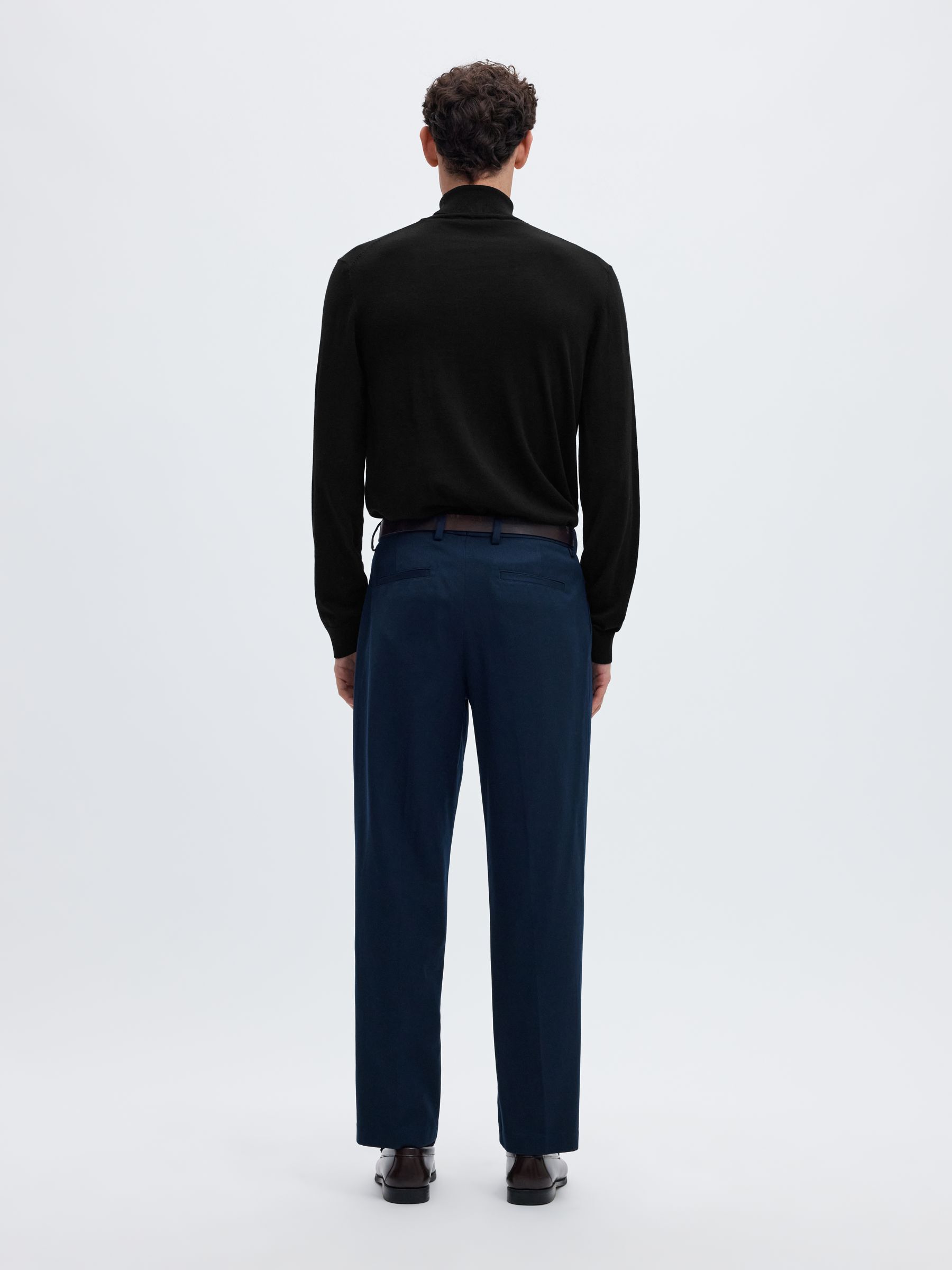 100% MERINO WOOL TURTLENECK