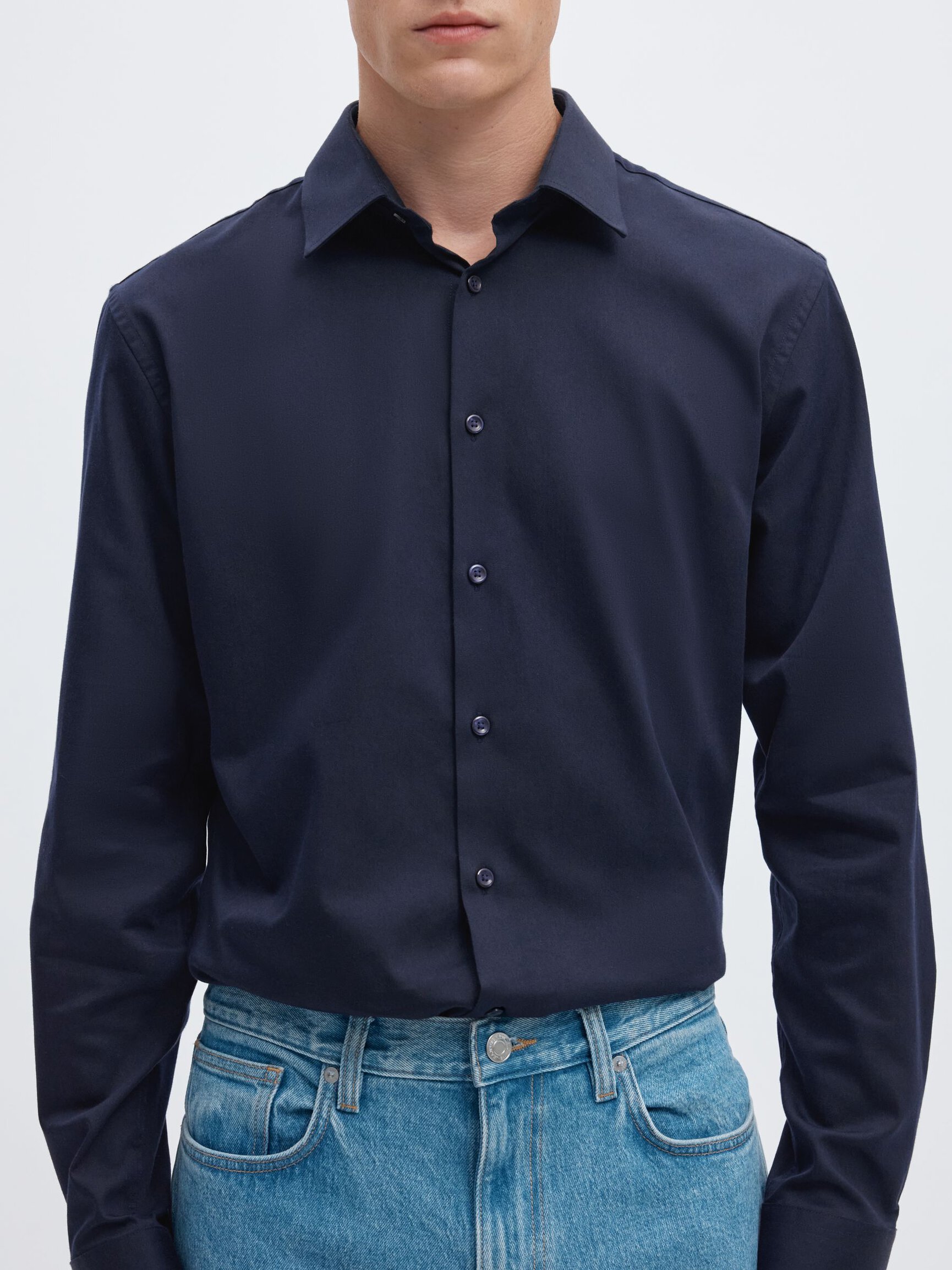 SLIM FIT STRETCH SHIRT