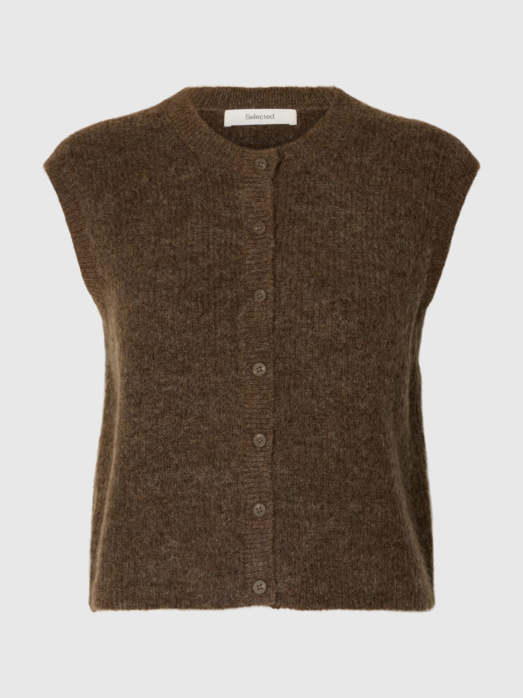 WOOL BLEND  WAISTCOAT