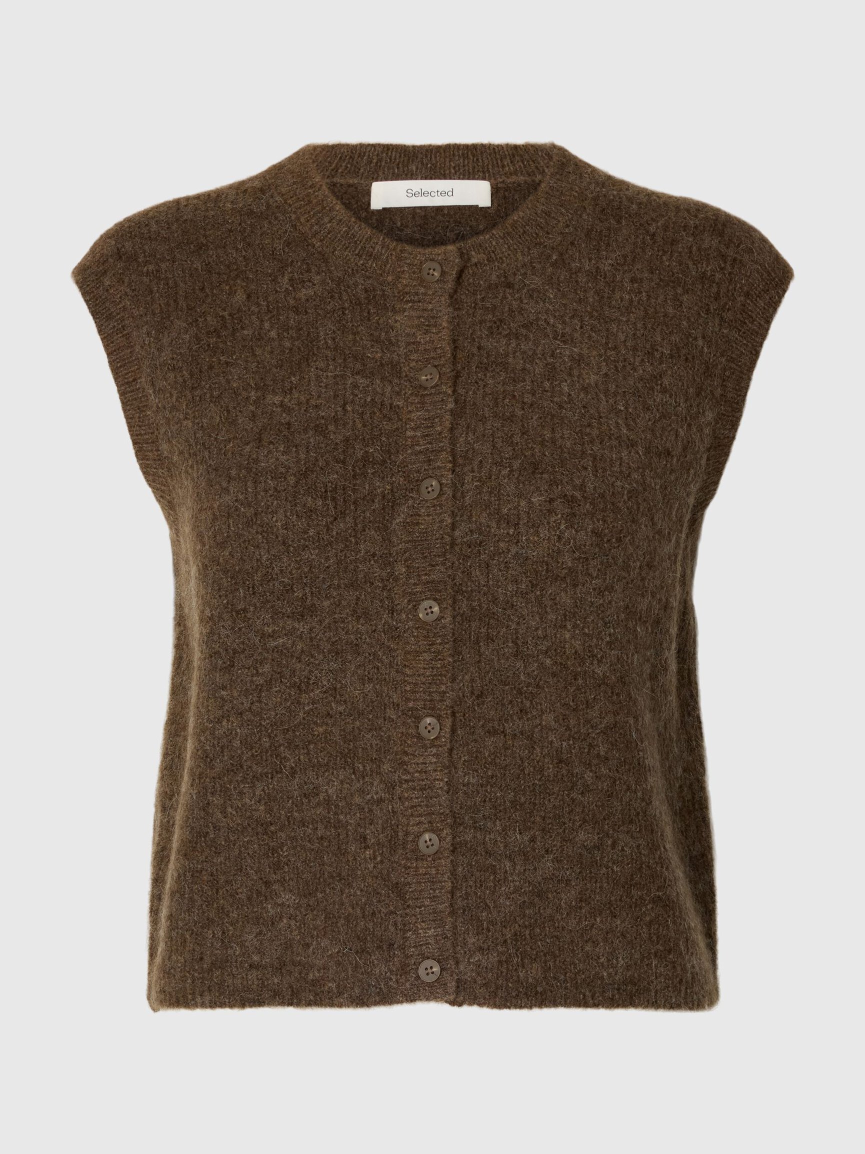 WOOL BLEND WAISTCOAT