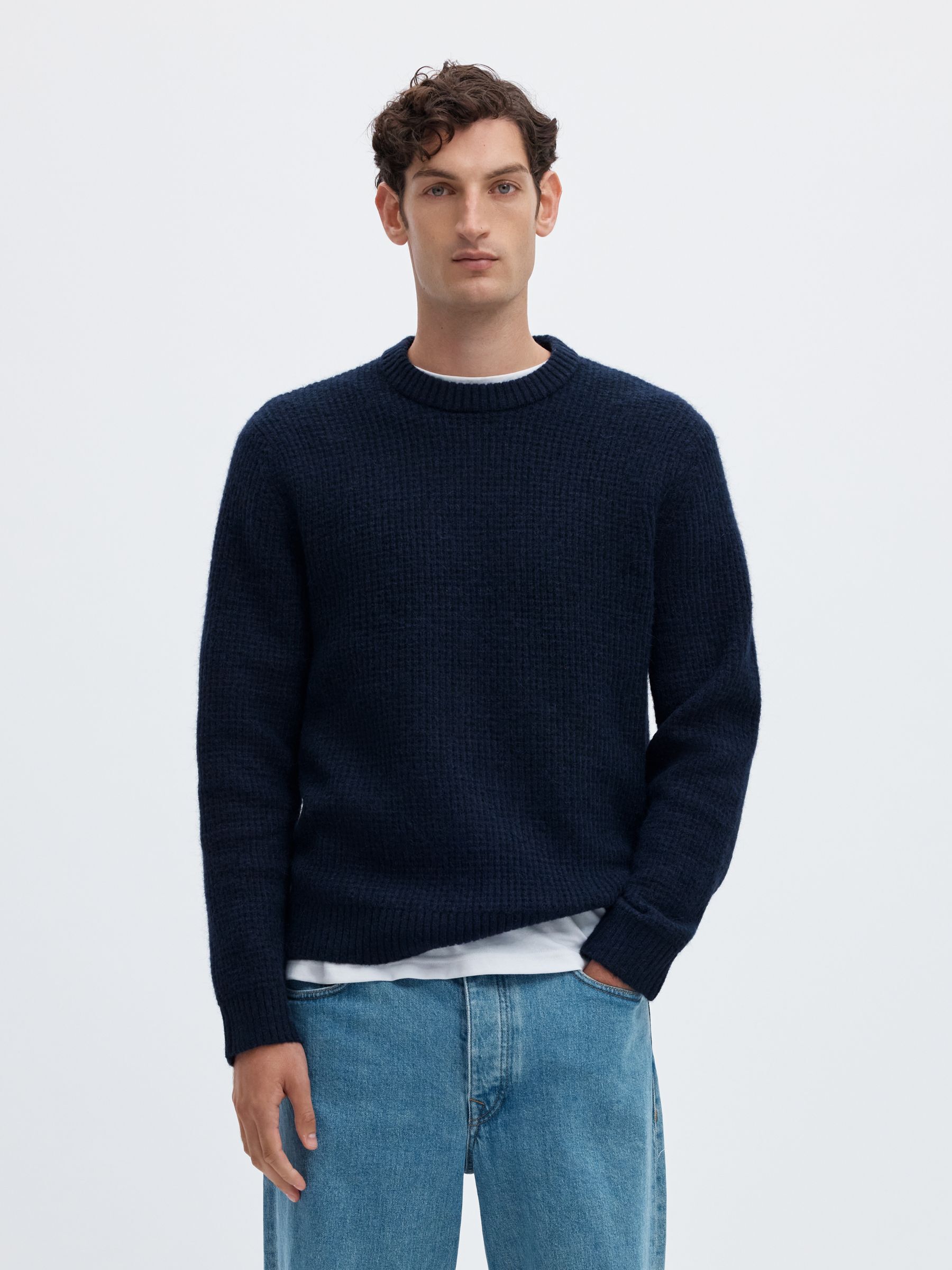 VAFFELSTRIK JUMPER
