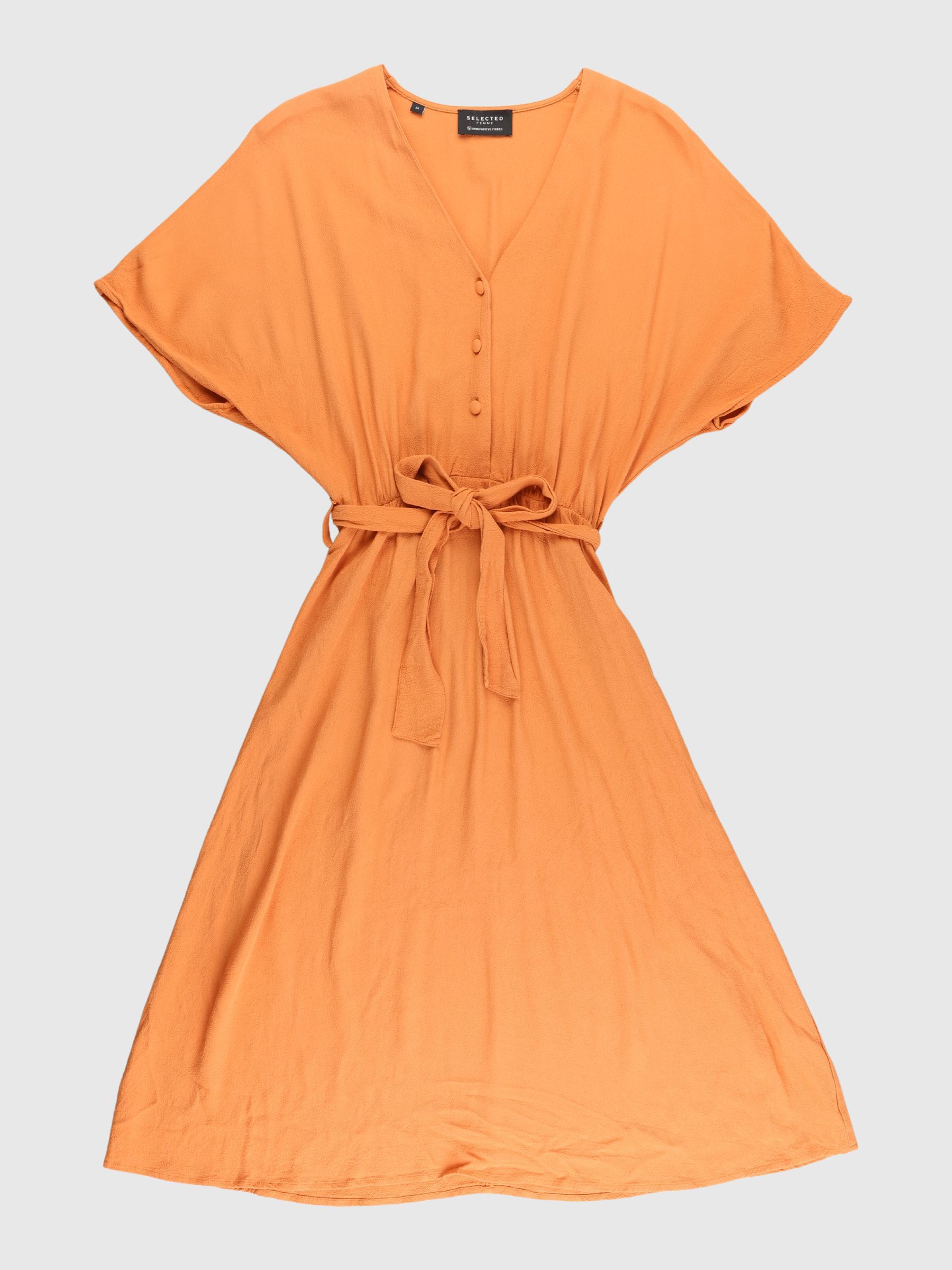 WAIST TIE - MIDI DRESS