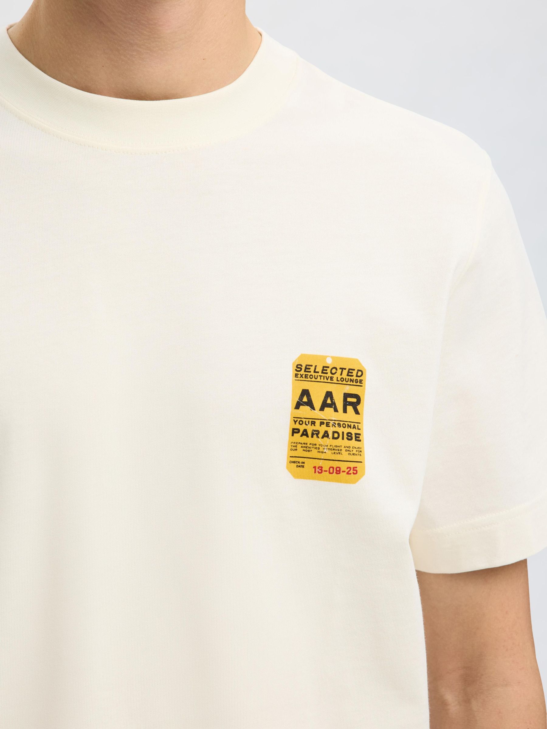 REGULAR FIT PRINTED CREWNECK T-SHIRT