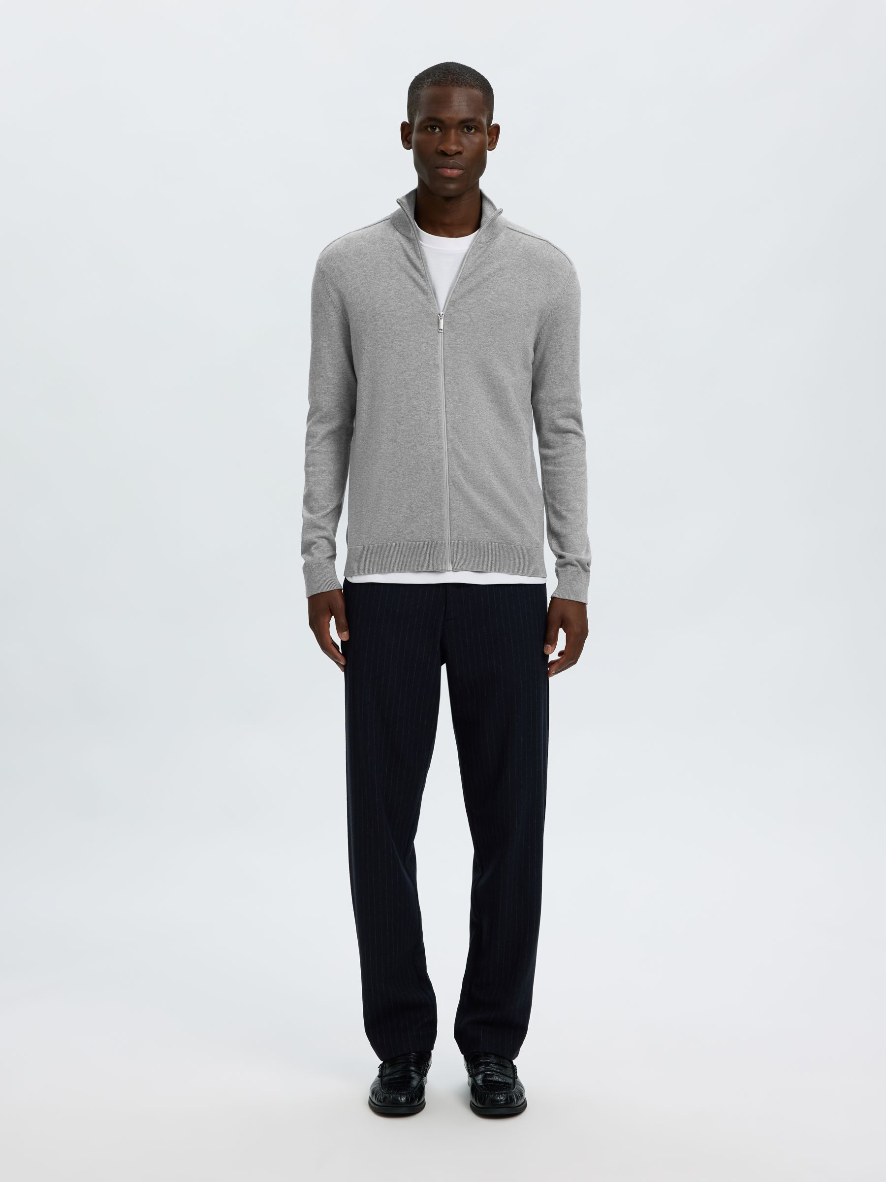 ZIP-UP CARDIGAN