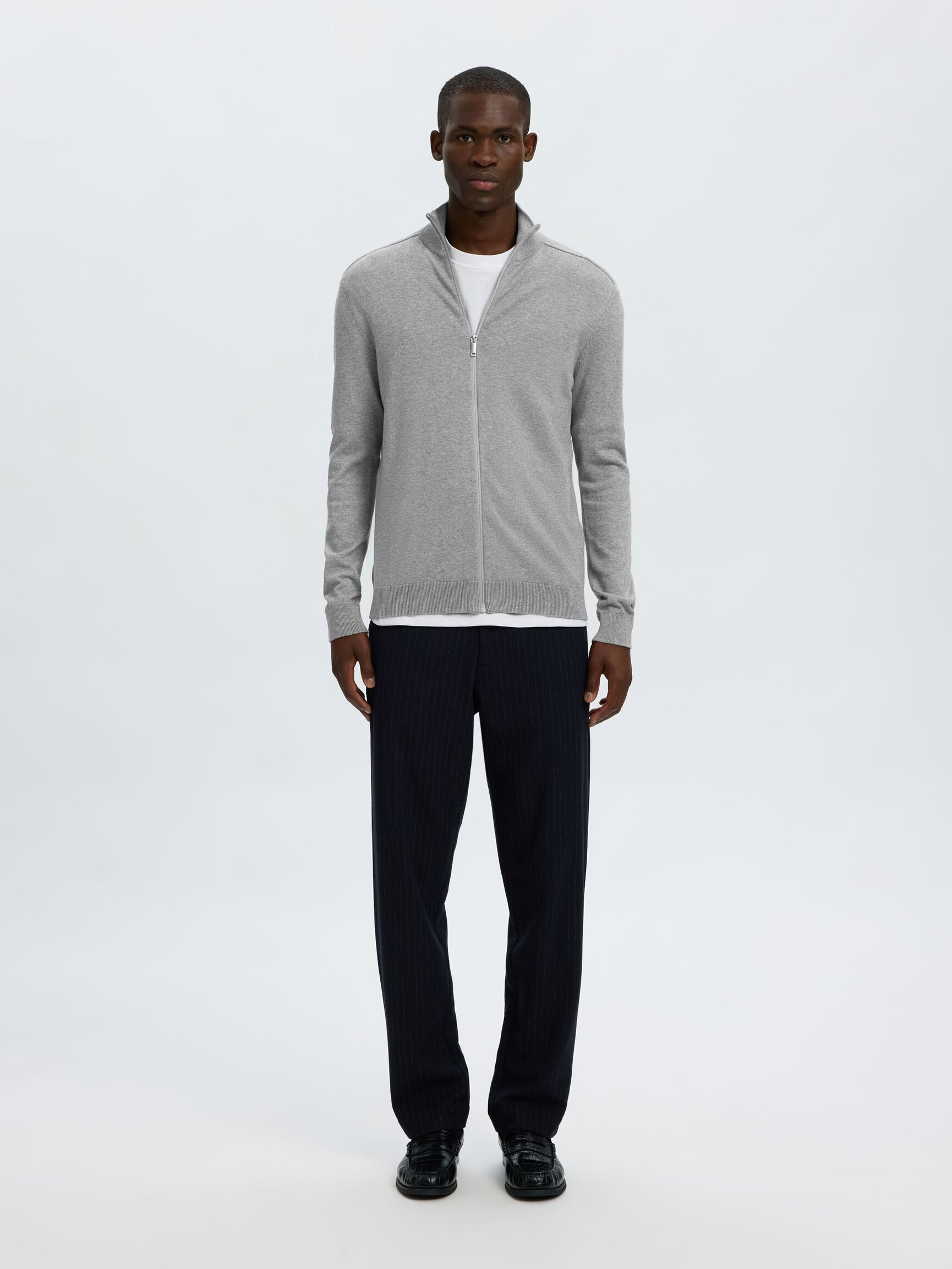 ZIP-UP CARDIGAN