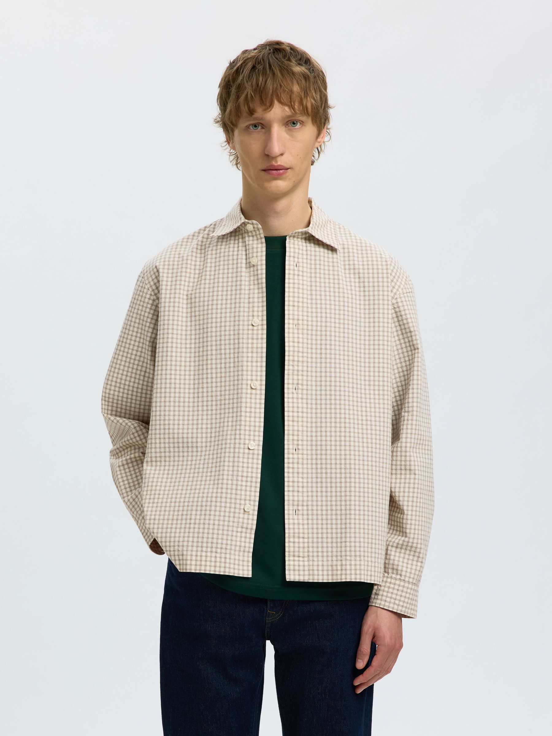 RELAXED FIT LONG SLEEVED SHIRT