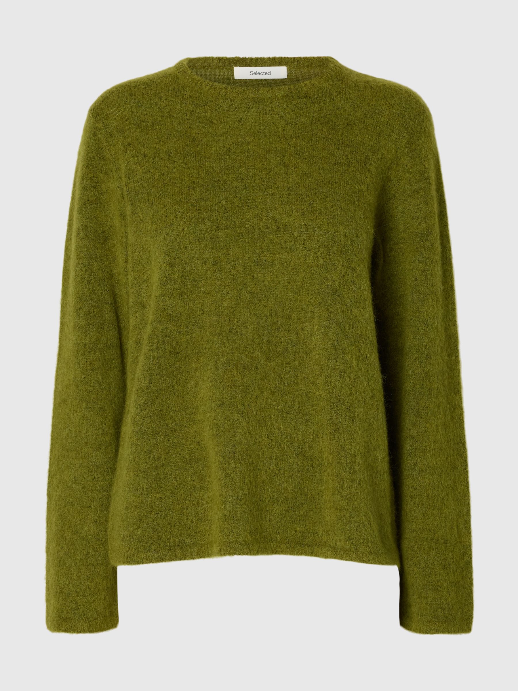 WOOL BLEND KNITTED JUMPER