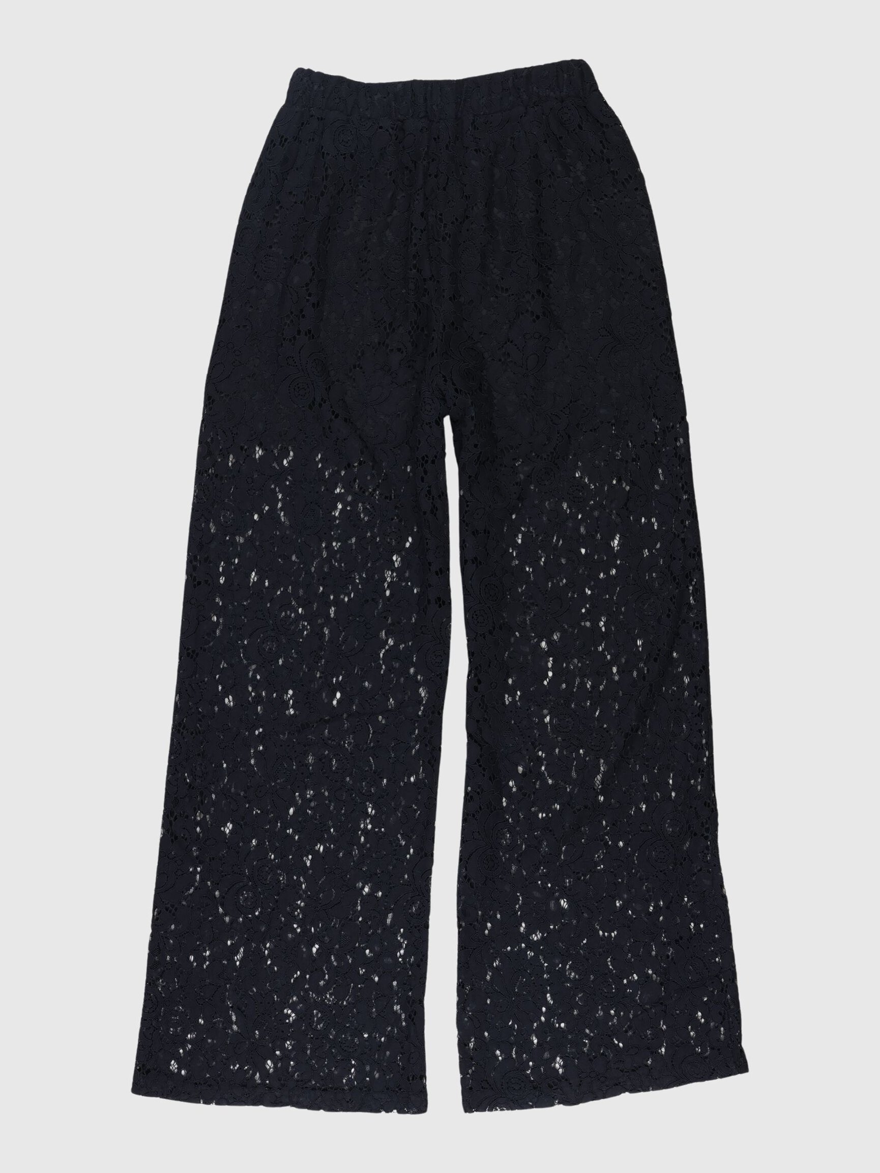 LACE HIGH WAISTED TROUSERS