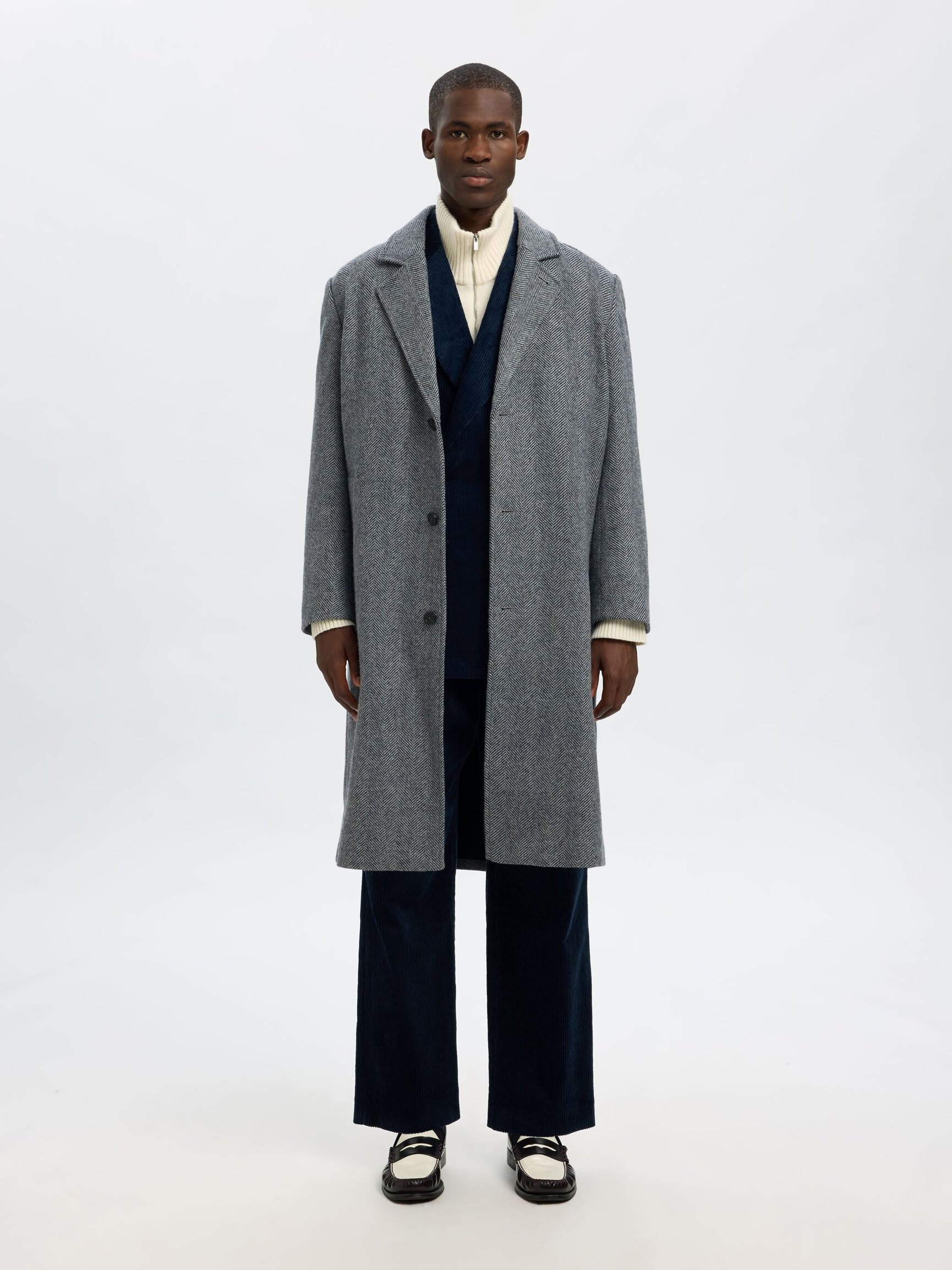 CORDUROY SUIT TROUSERS