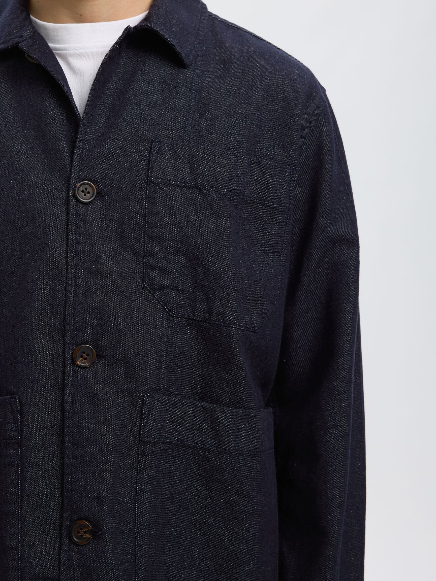 DENIM OVERSHIRT
