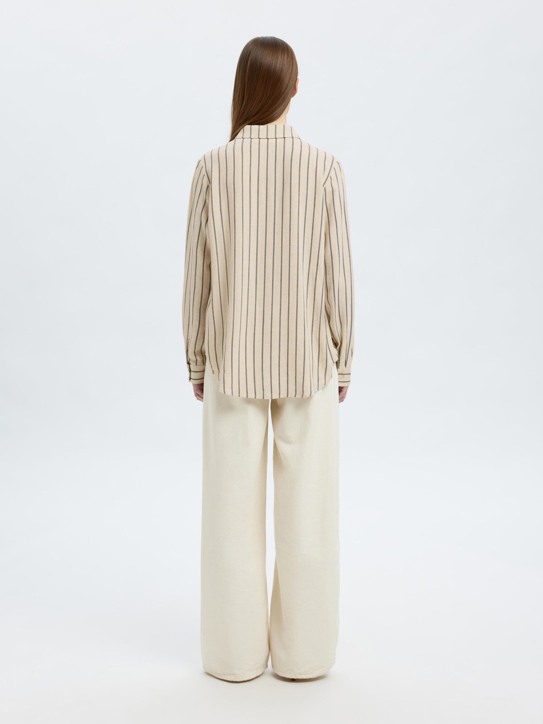 STRIPED LONG SLEEVED SHIRT