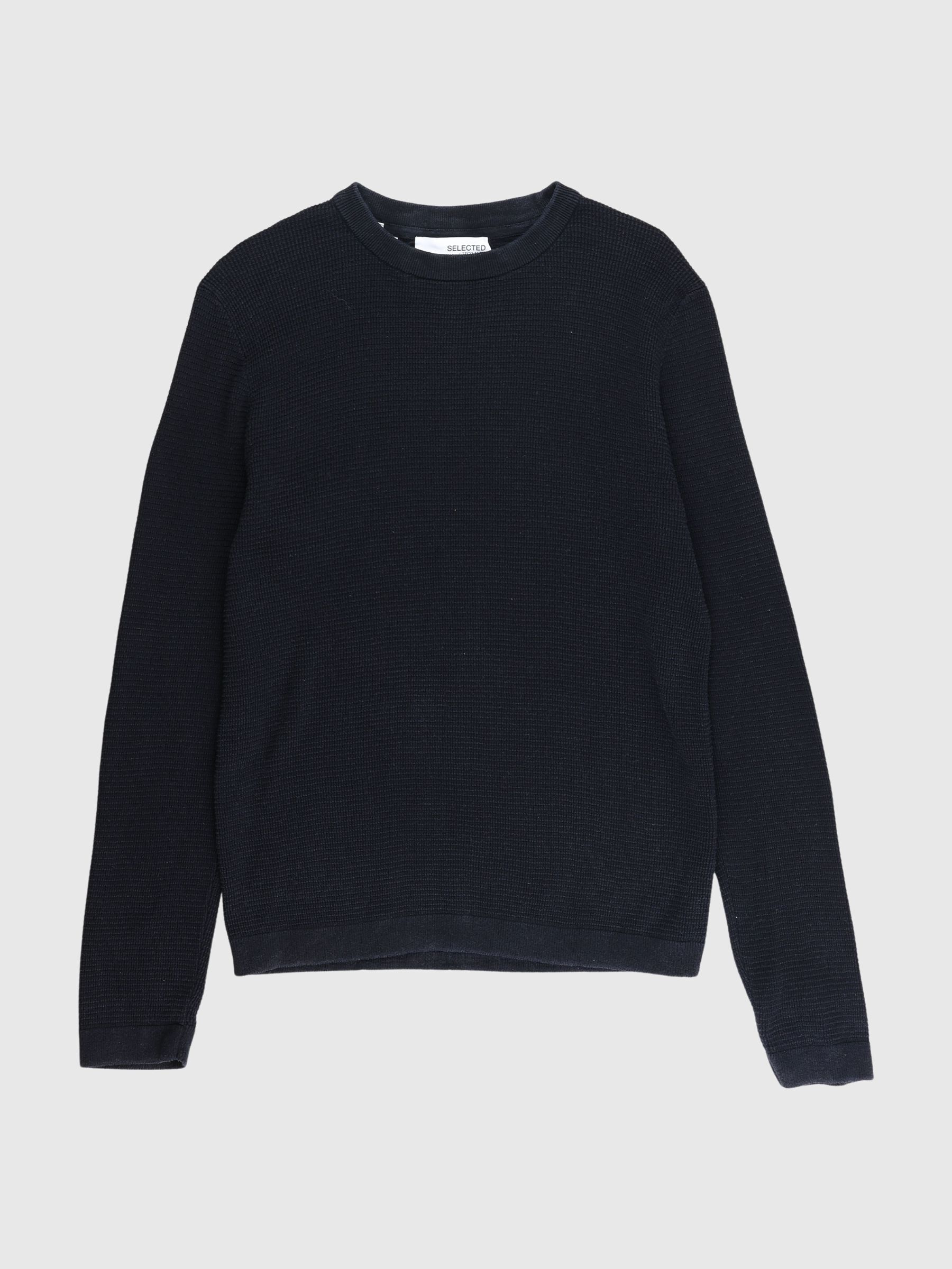 WAFFLE KNIT JUMPER
