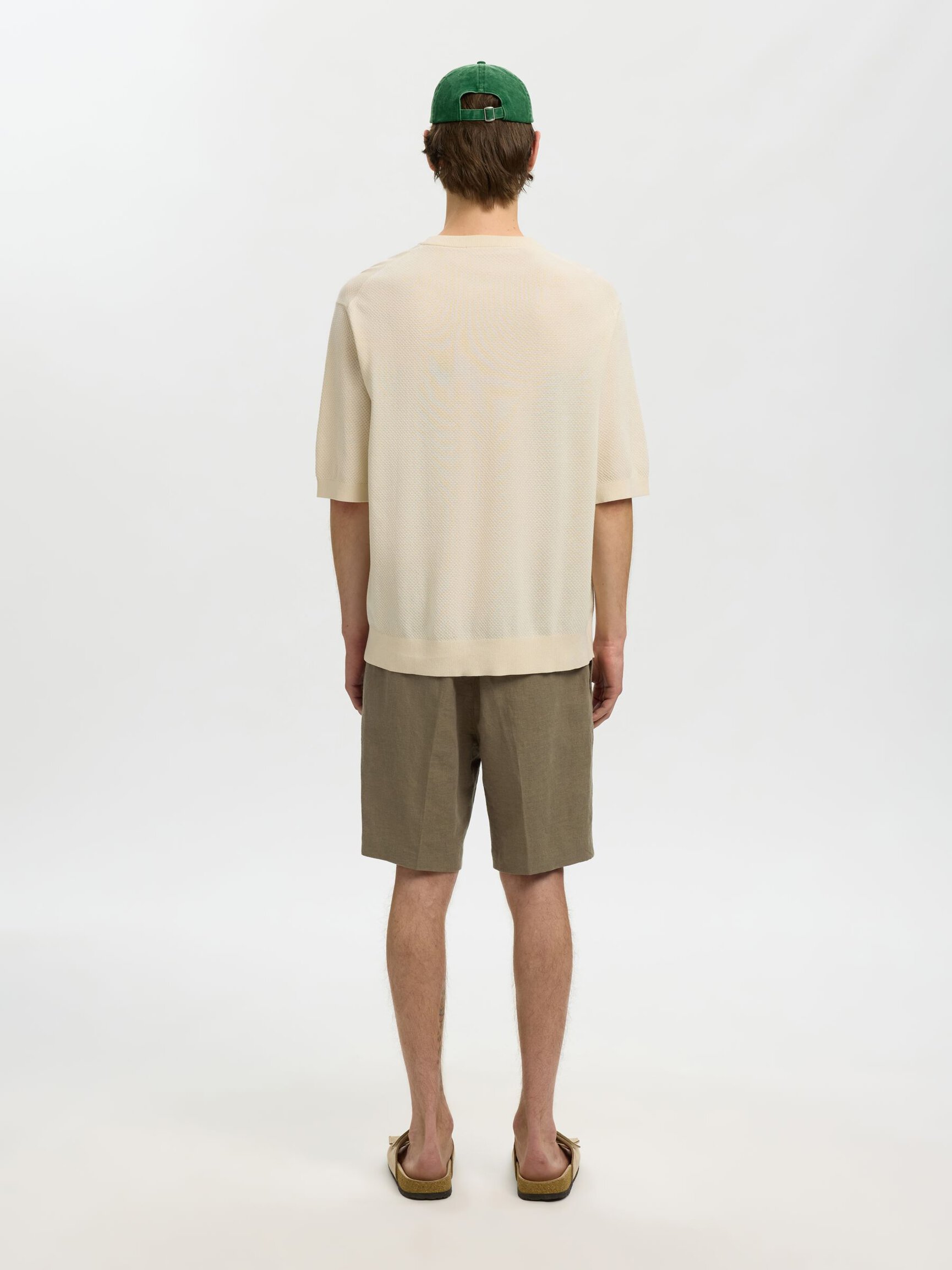 KNITTED COTTON T-SHIRT