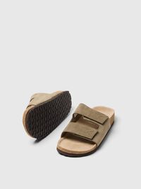 SUÈDE SLIPPERS, Grape Leaf, highres