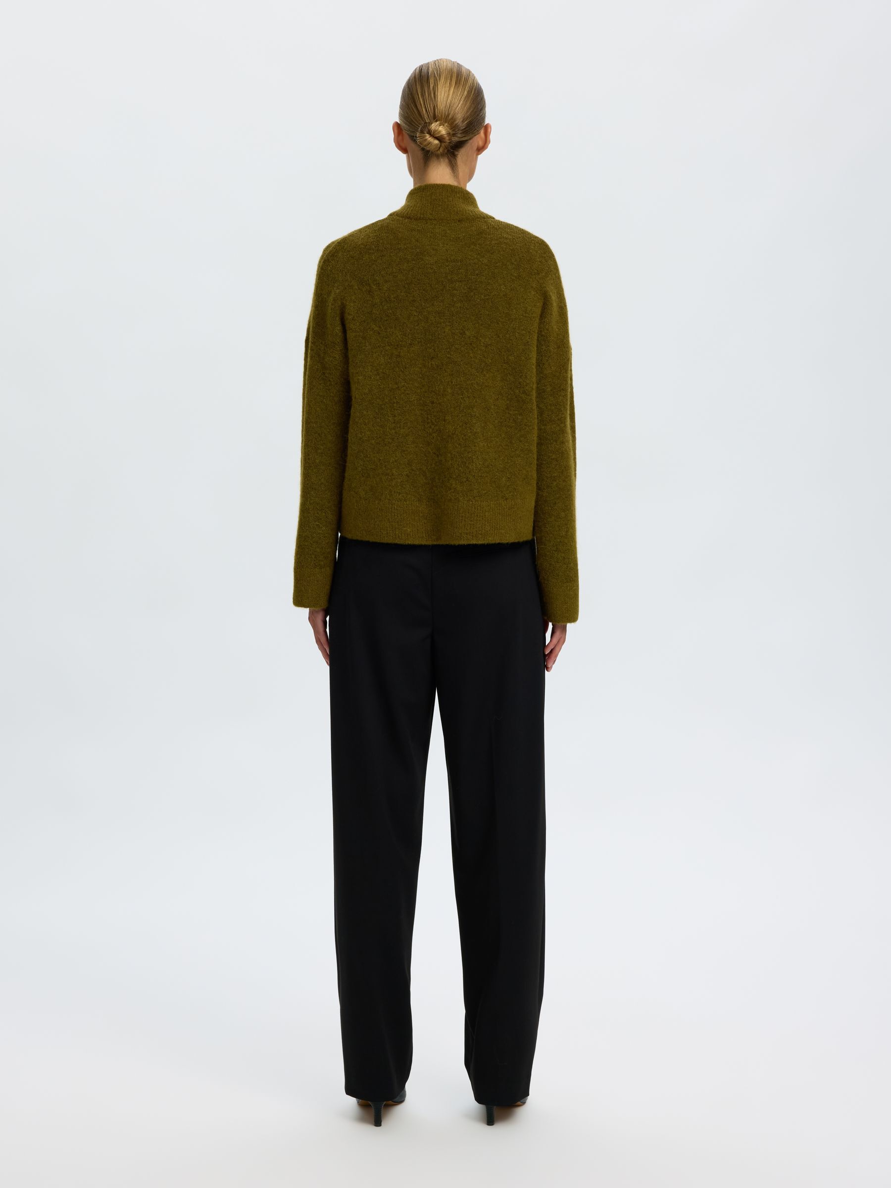 WOOL BLEND CARDIGAN
