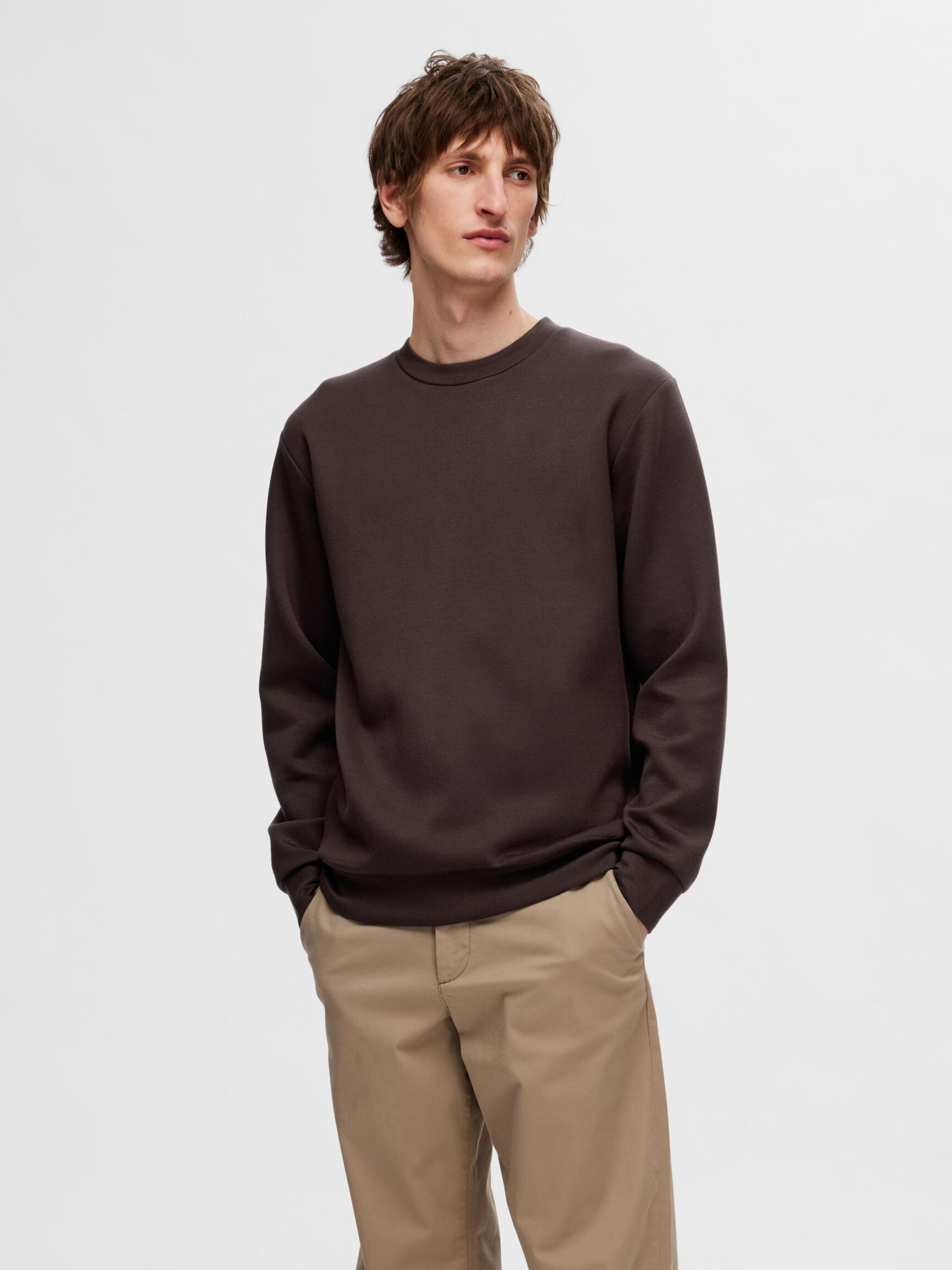 VISCOSE BLEND SWEATSHIRT