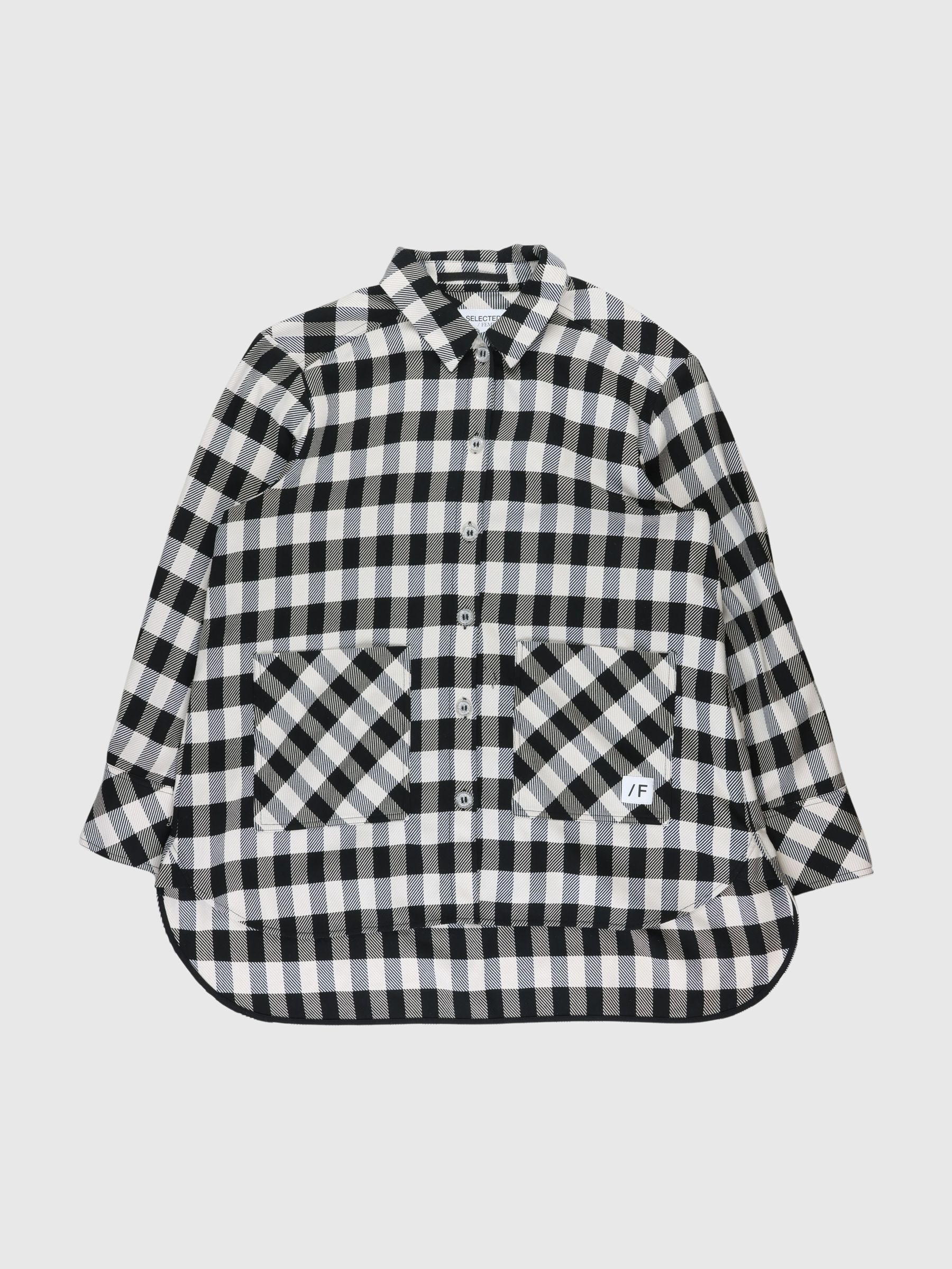 GINGHAM CHECK OVERSHIRT