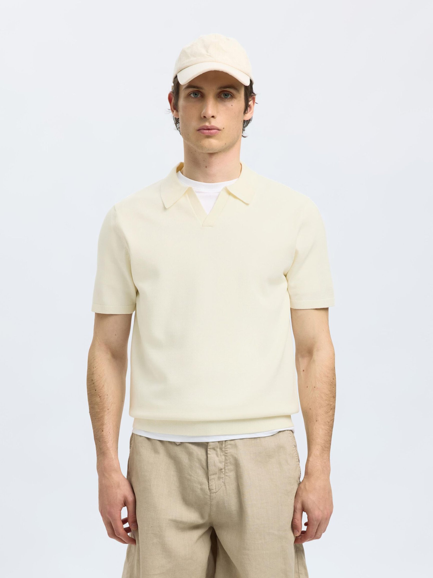 KNITTED POLO SHIRT