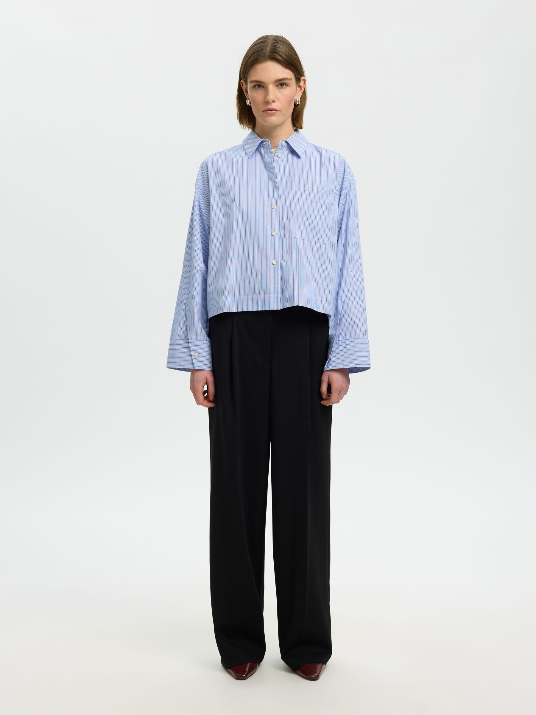 CROP-BLUSE