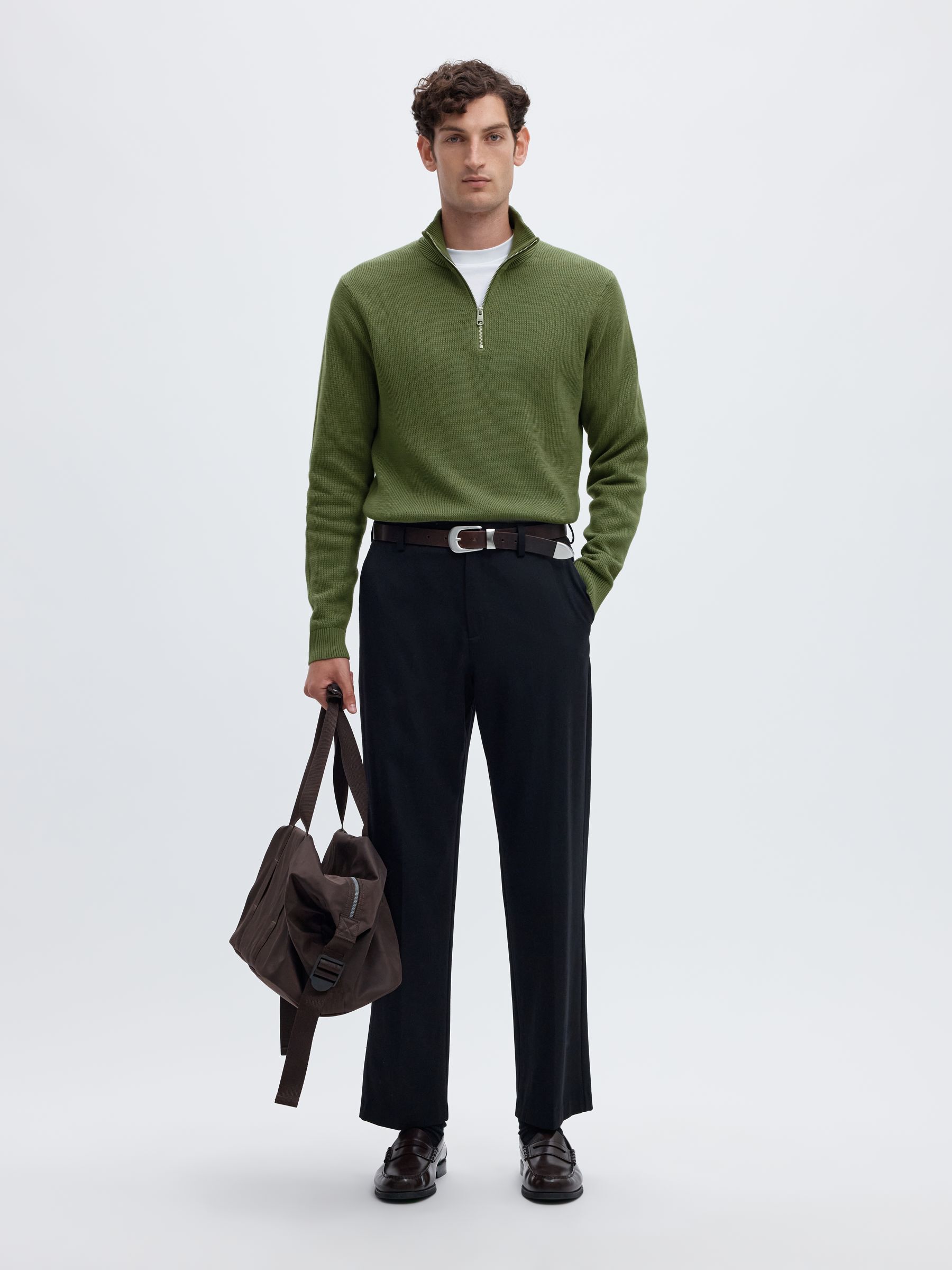 HALF-ZIP JUMPER