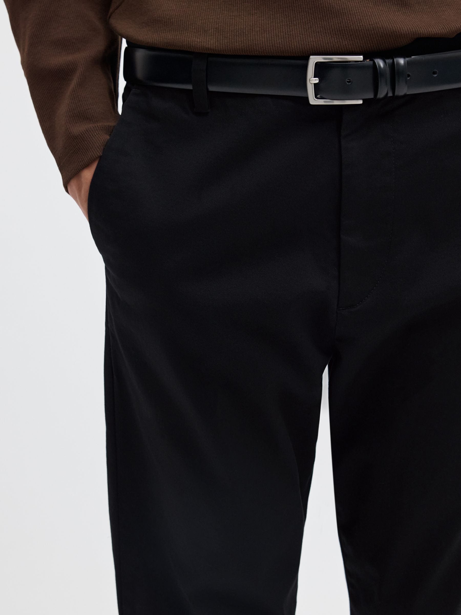 TOREN SLIM FIT ORGANIC COTTON TROUSERS