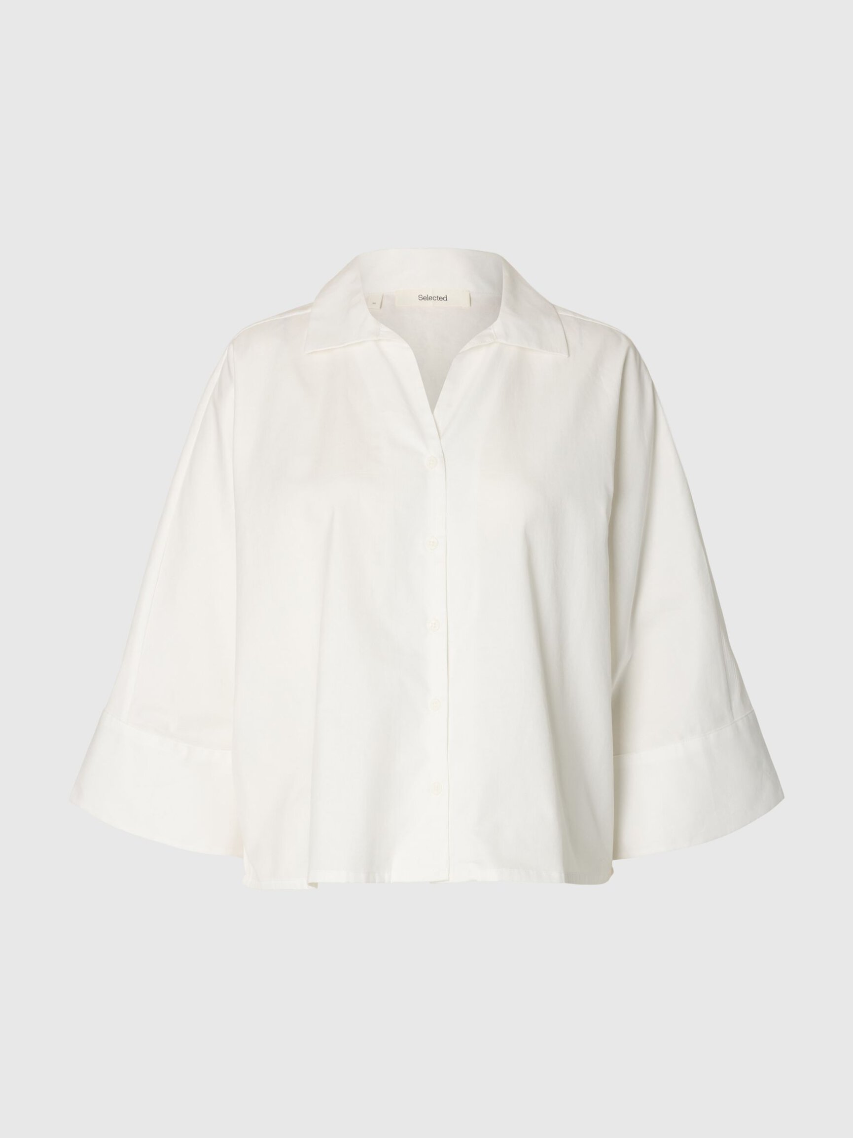 COTTON 3/4 SLEEVED SHIRT