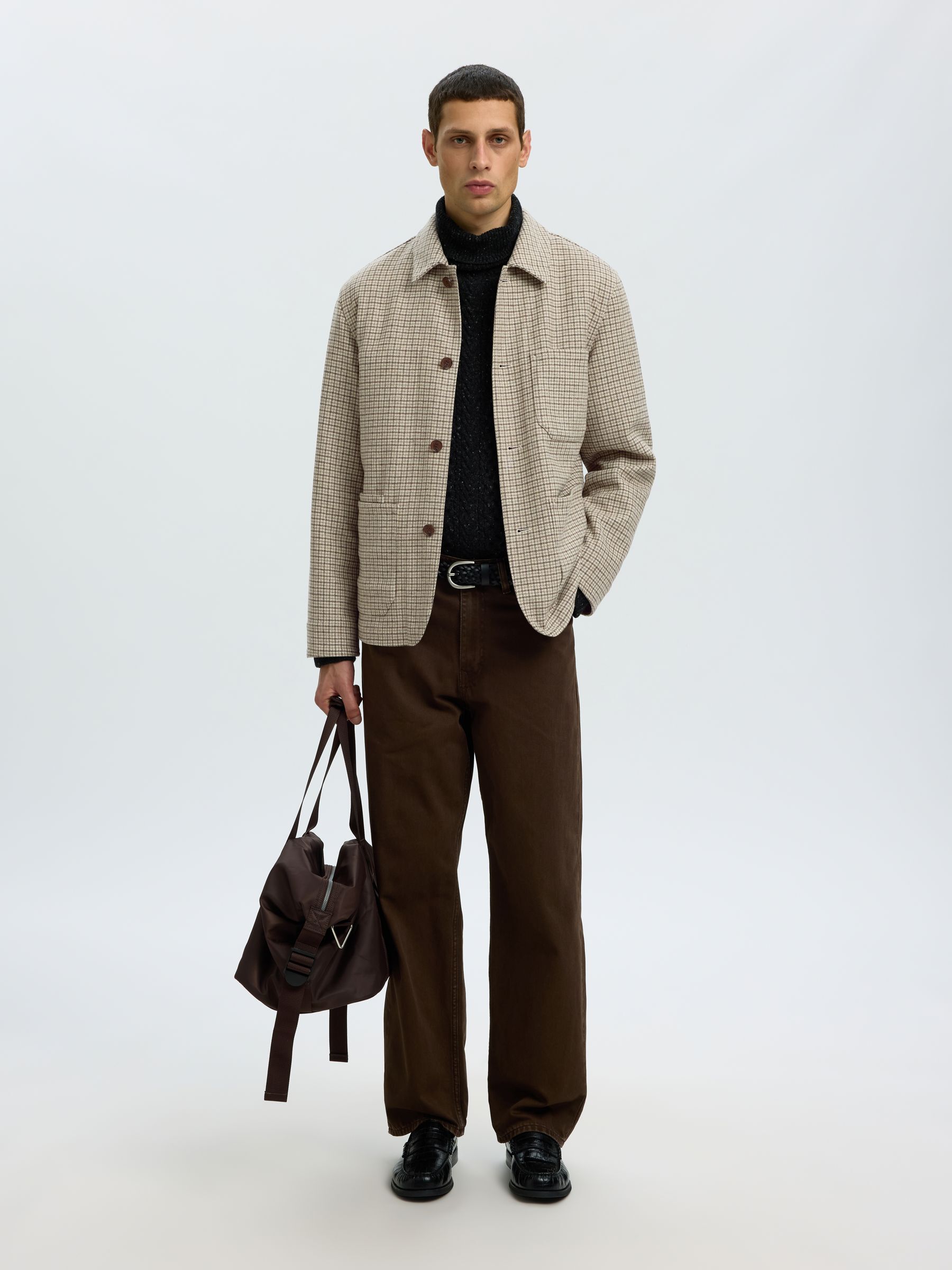 MÉLANGE DE LAINE BLAZER