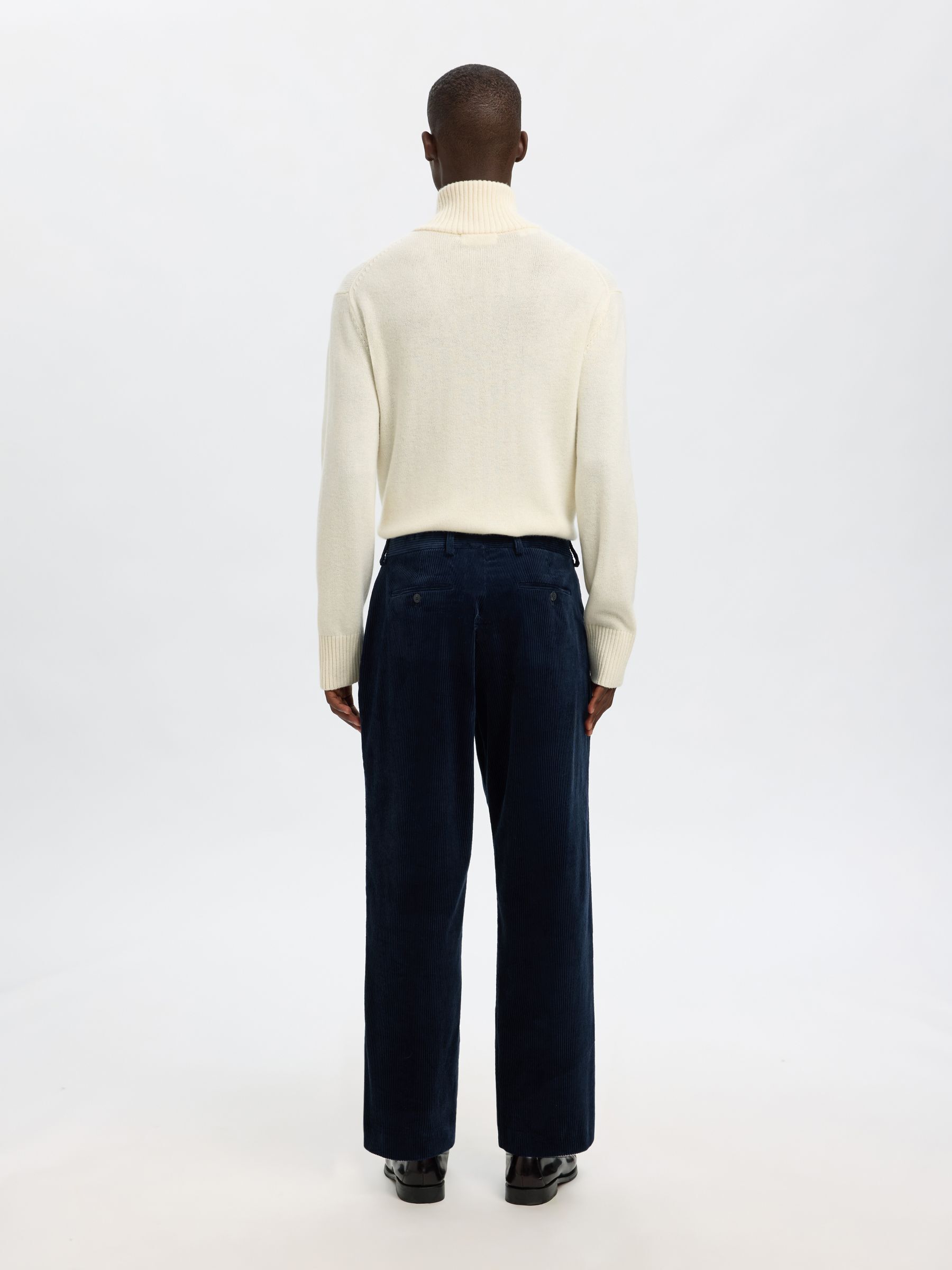 CORDUROY SUIT TROUSERS