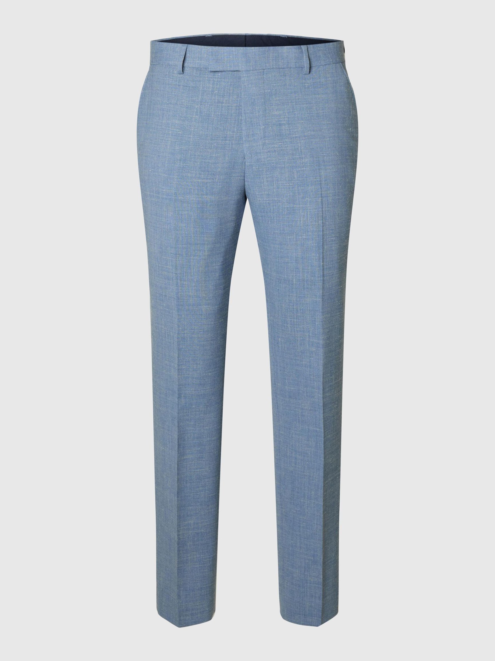 SLIM FIT SUIT TROUSERS