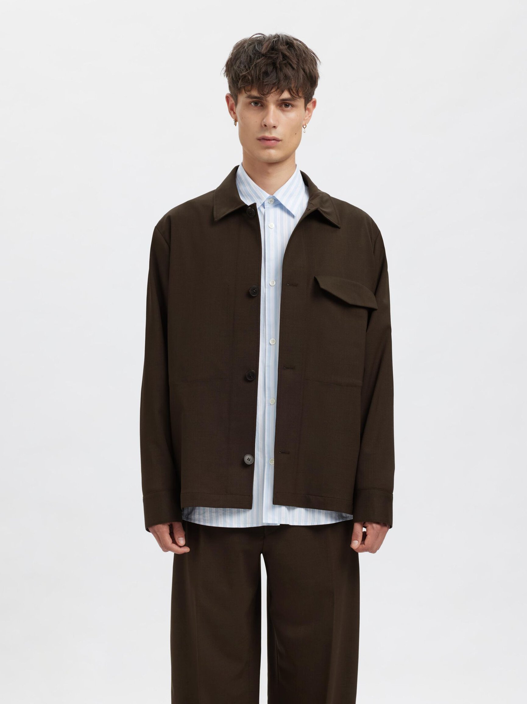 RELAXED FIT OVERSHIRT