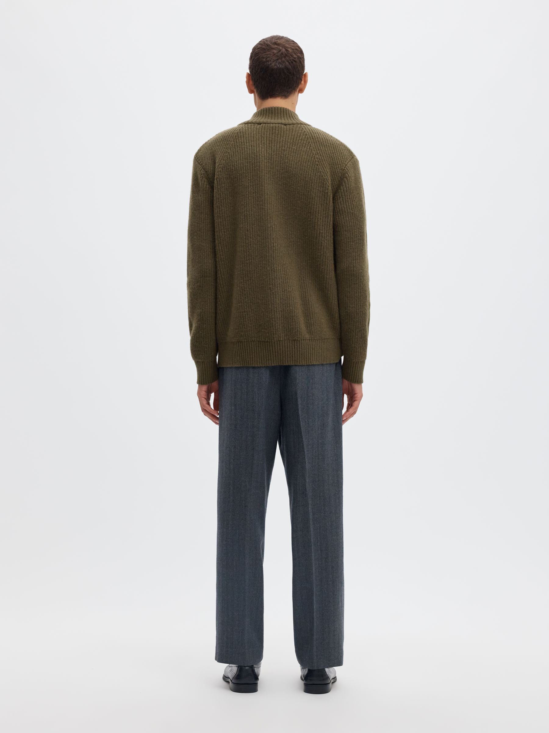 ZIP CARDIGAN