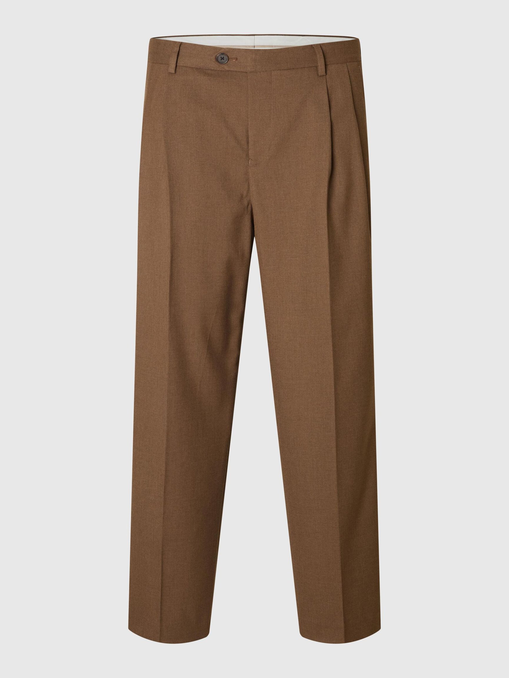 RELAXED FIT SUIT TROUSERS