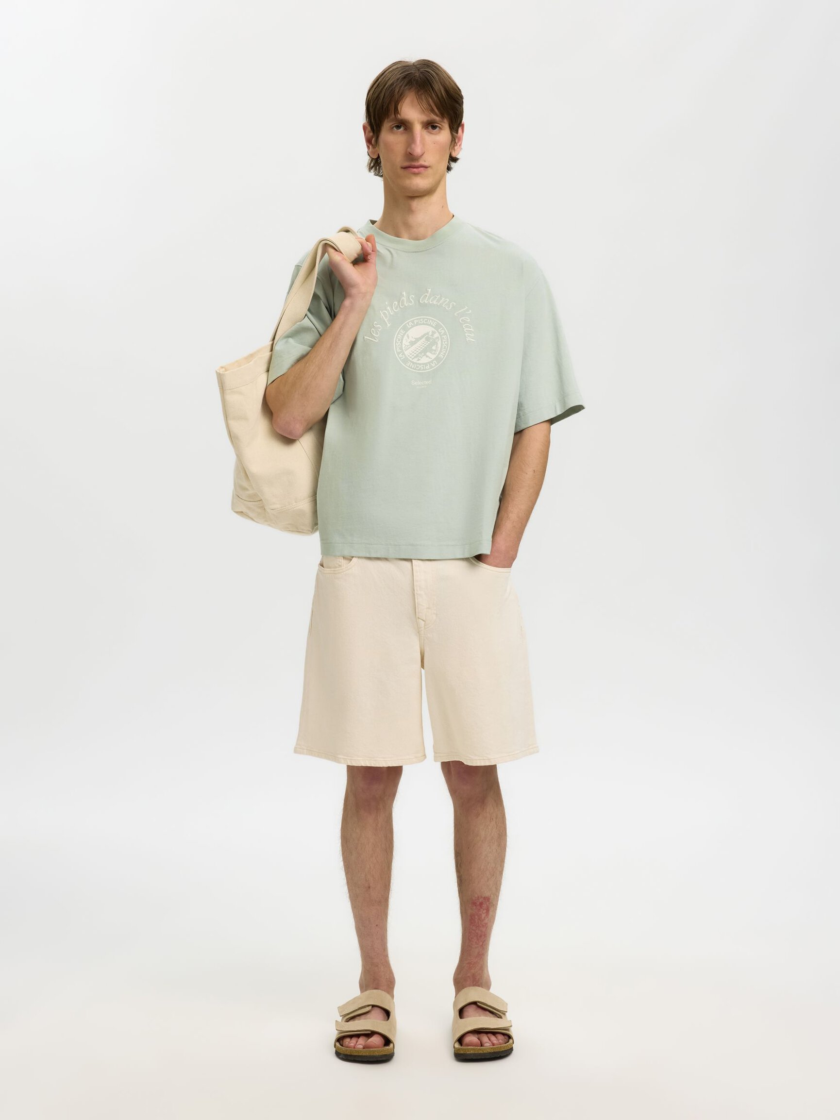 IMPRIMÉ EN COTON T-SHIRT