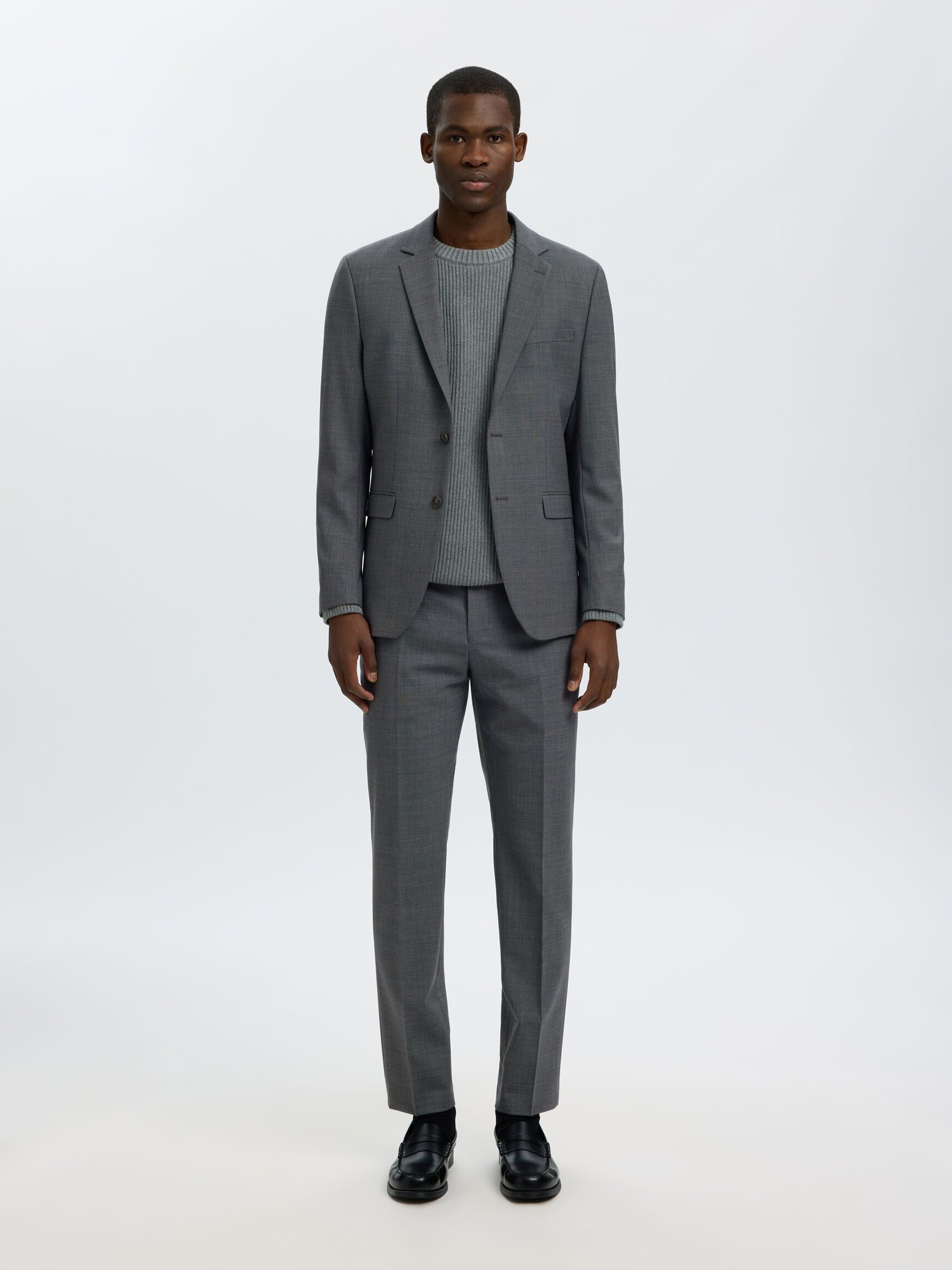 WOOL BLEND BLAZER