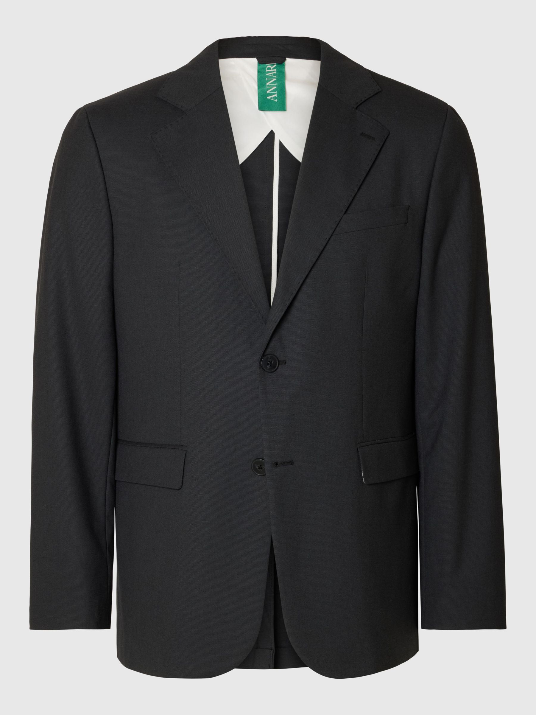 RELAXED FIT WOOL BLAZER