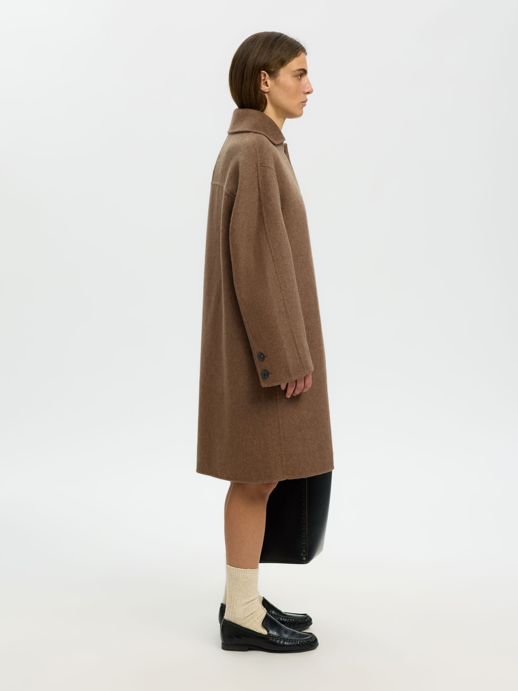 WOOL BLEND COAT