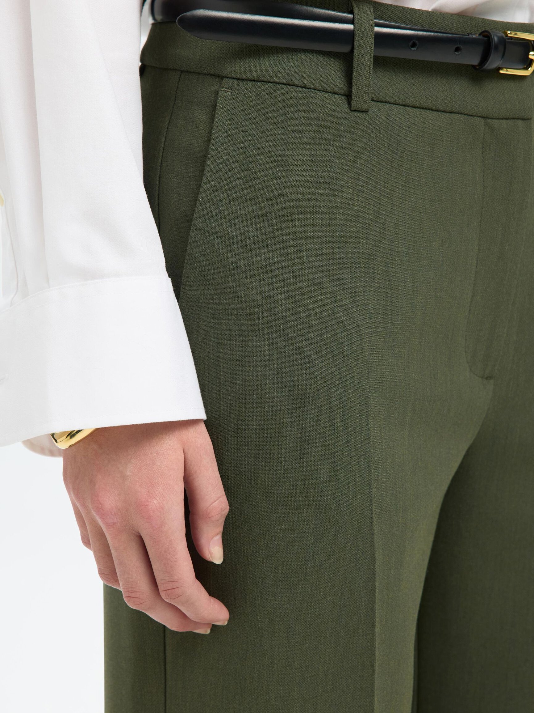 TAILORED WIDE-LEG TROUSERS